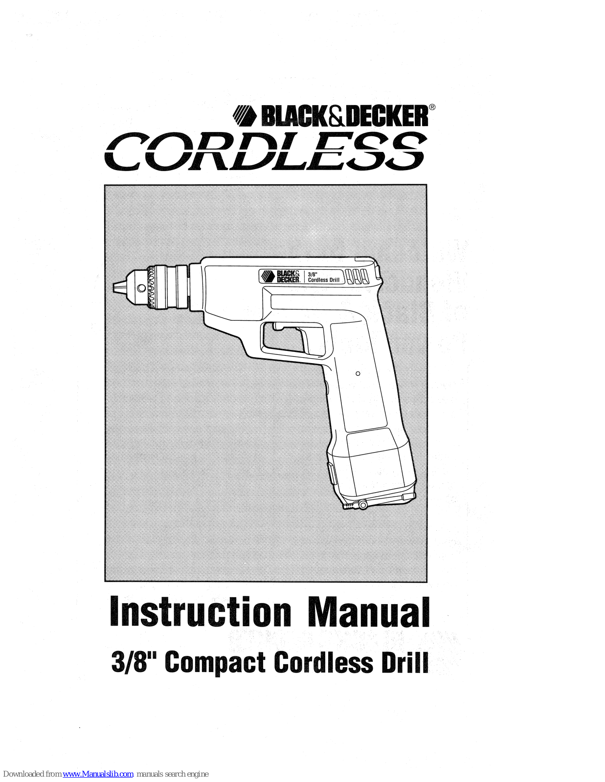 Black & Decker 9016, 9912, 6091 Instruction Manual