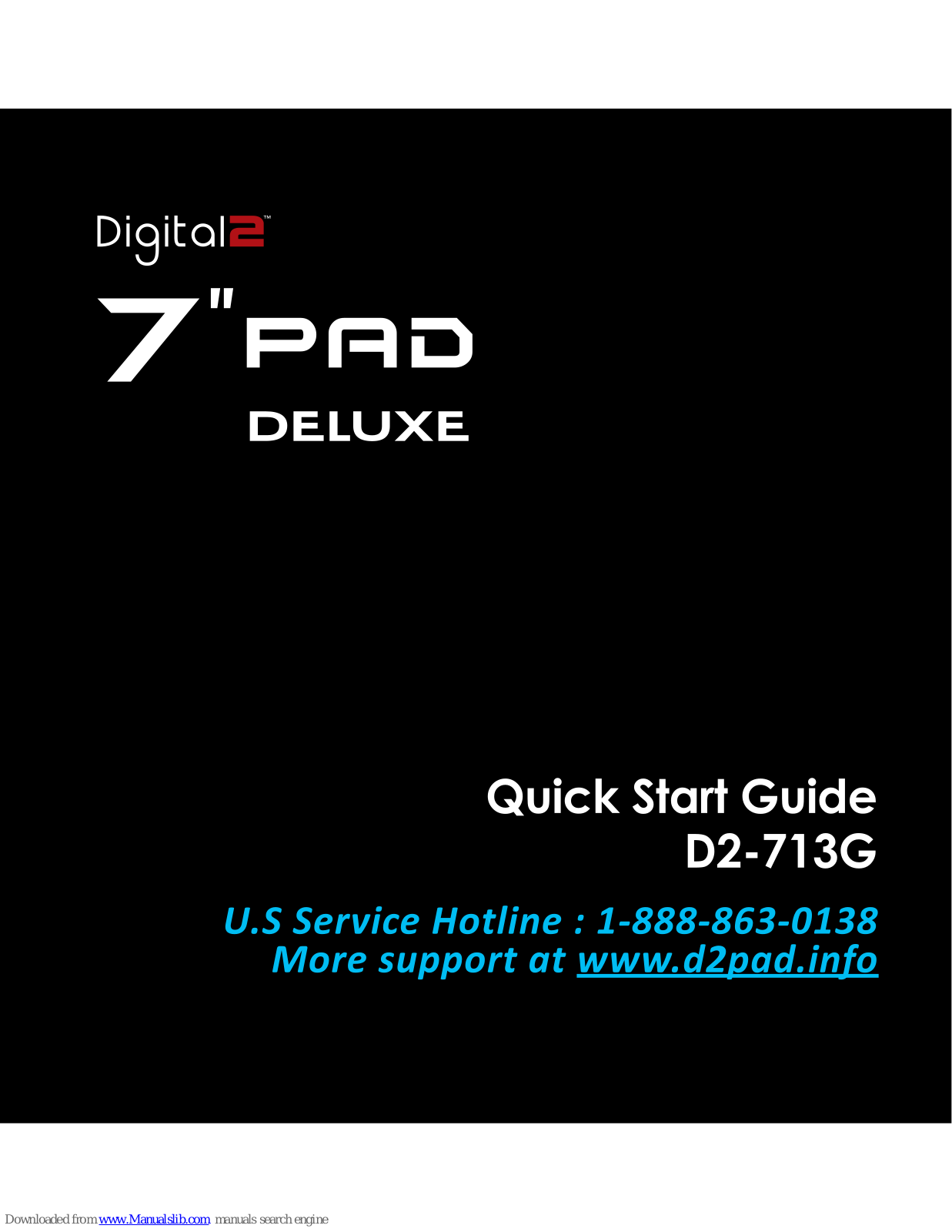 Digital2 D2-713G Quick Start Manual - ManualMachine.com