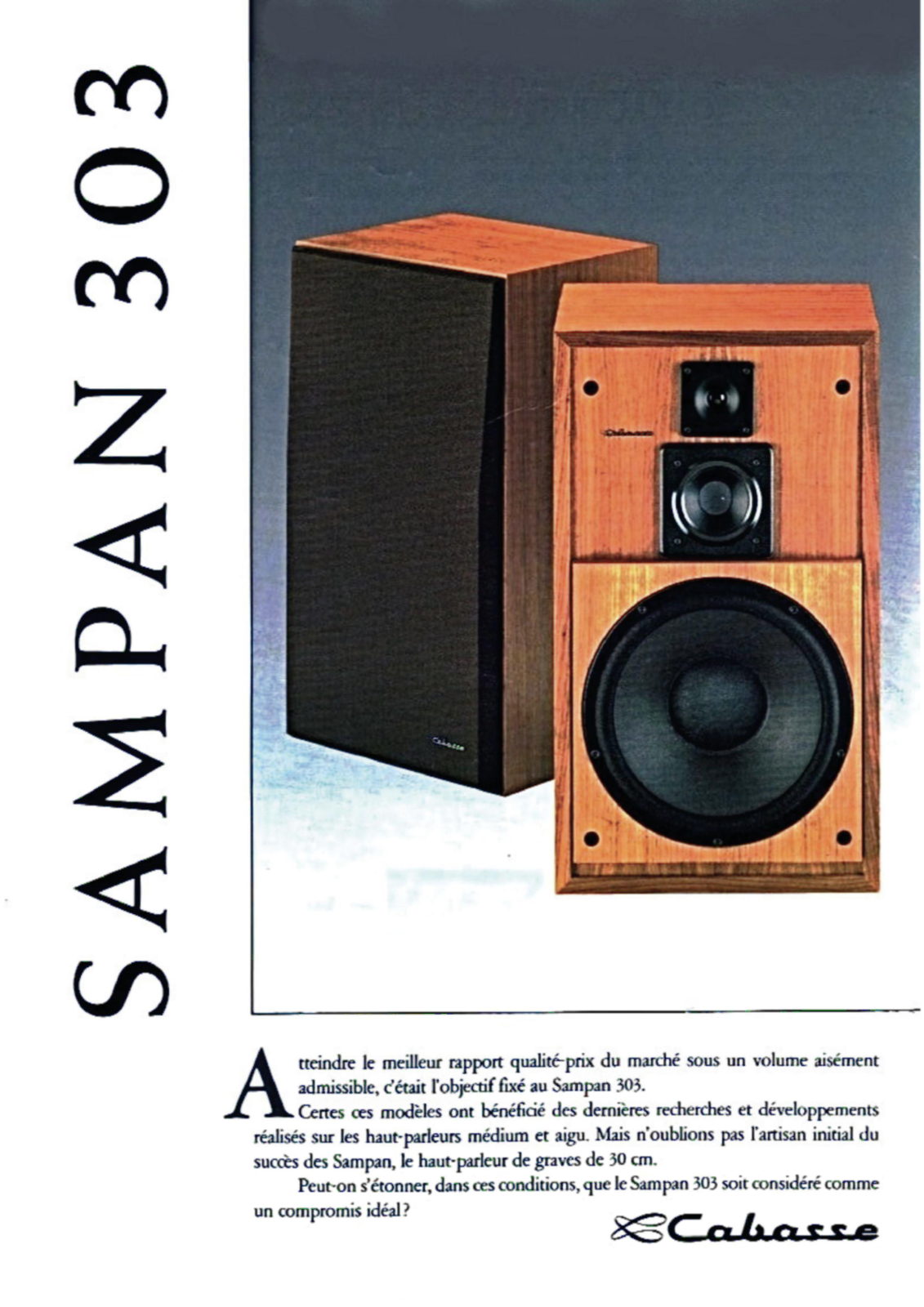 Cabasse Sampan-303 User guide - ManualMachine.com