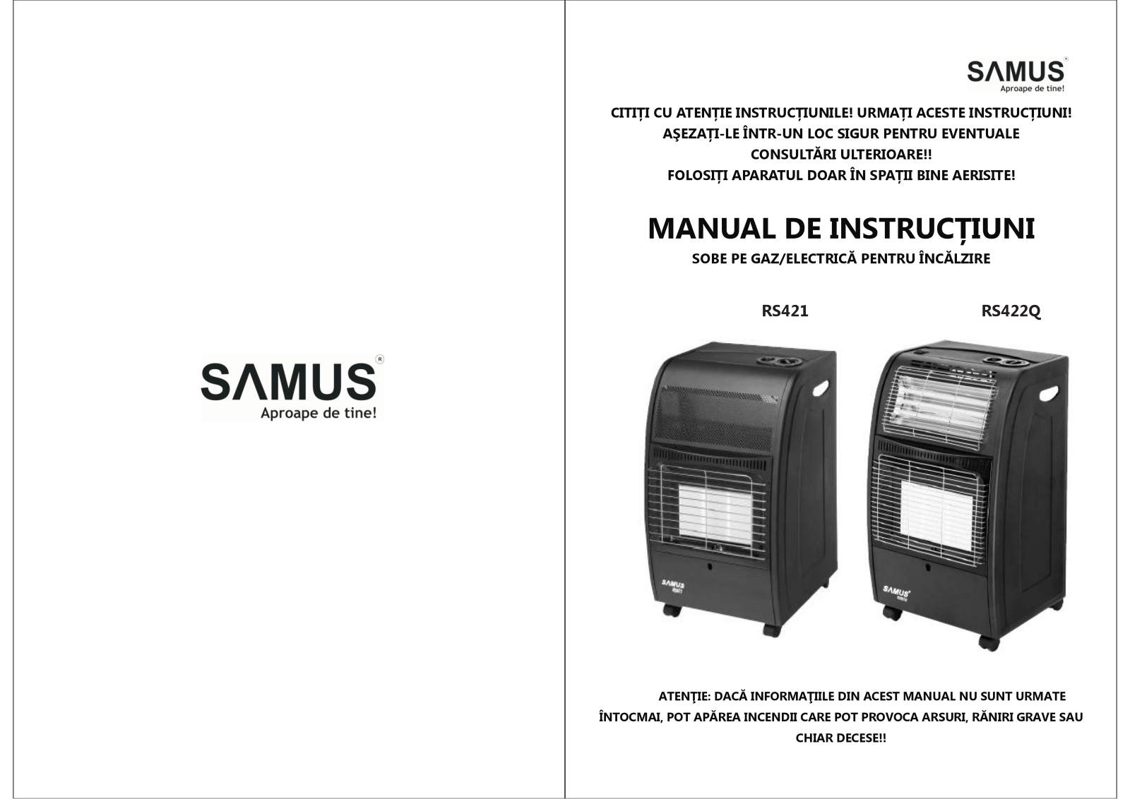 Samus RS421, RS422Q User guide - ManualMachine.com