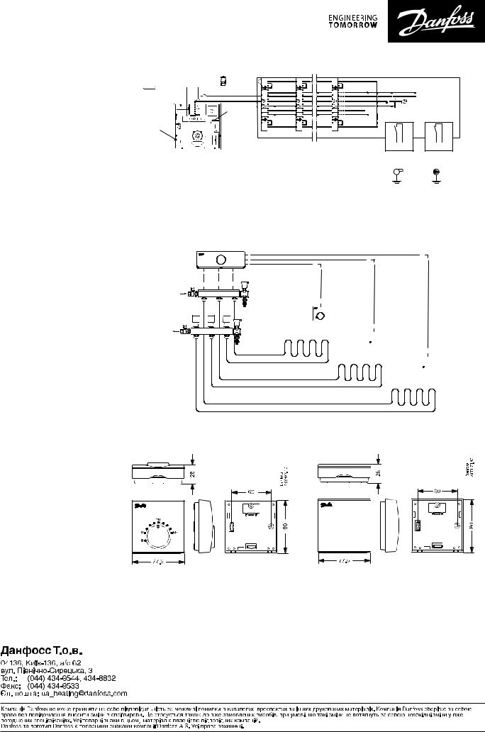 Danfoss FH-WT, FH-WP, FH-WS Data sheet