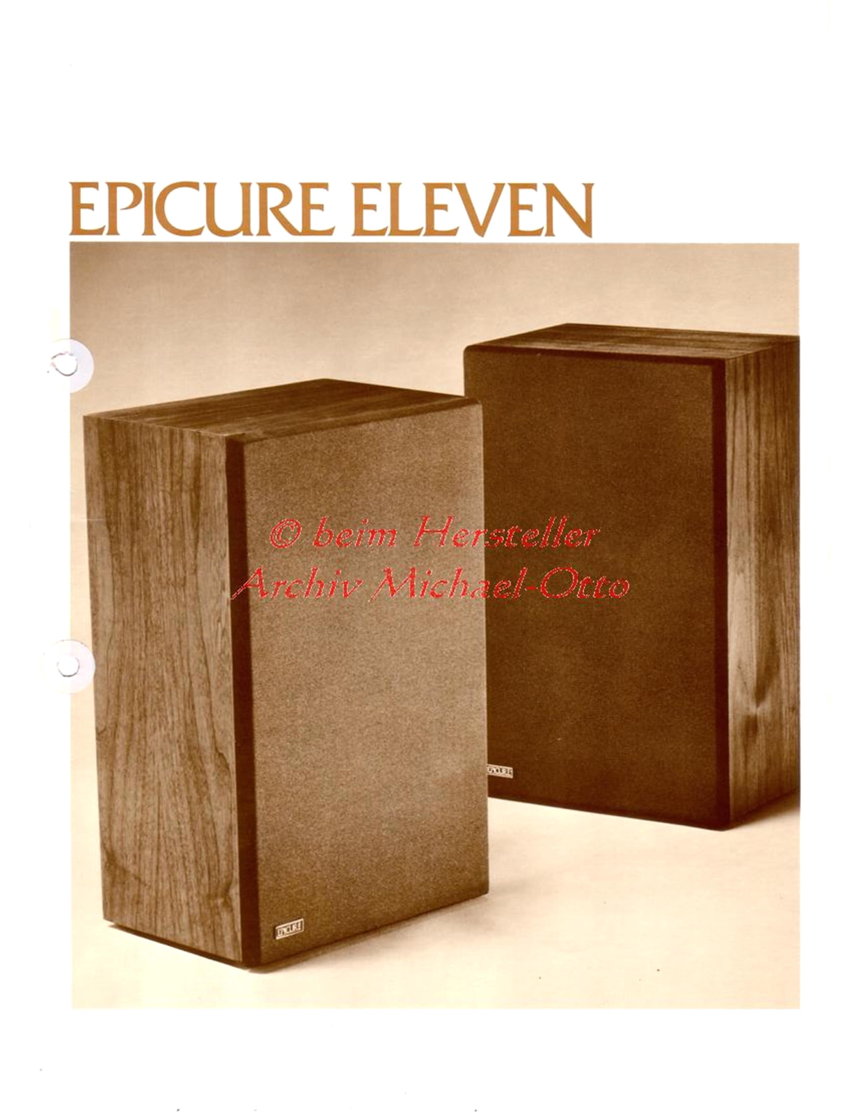 Epicure 11 brochure - ManualMachine.com