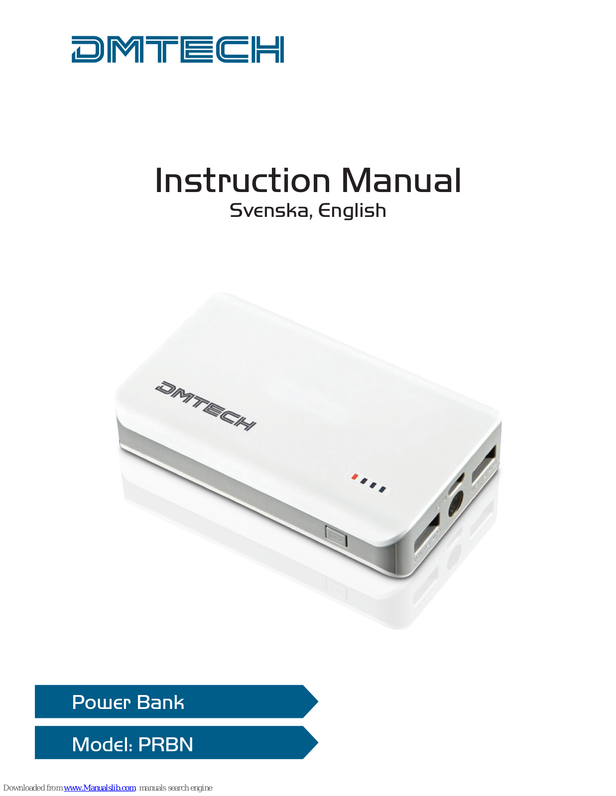 DMTech PRBN Instruction Manual