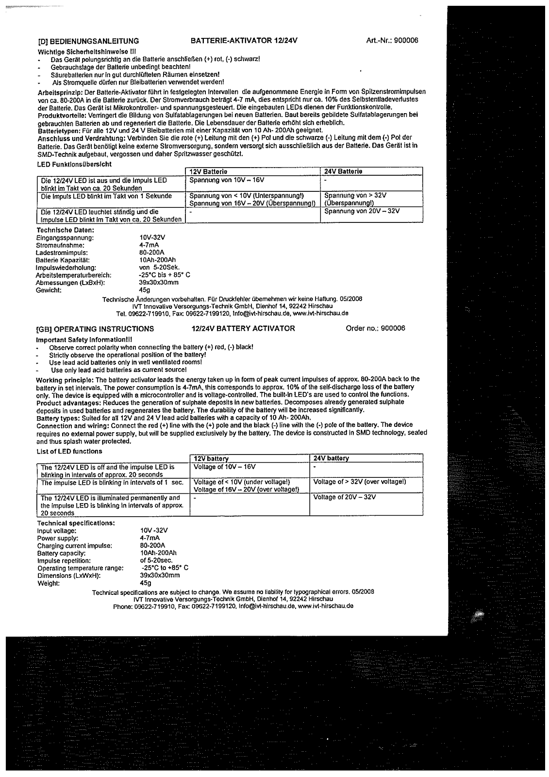IVT 20 19 81 User guide - ManualMachine.com