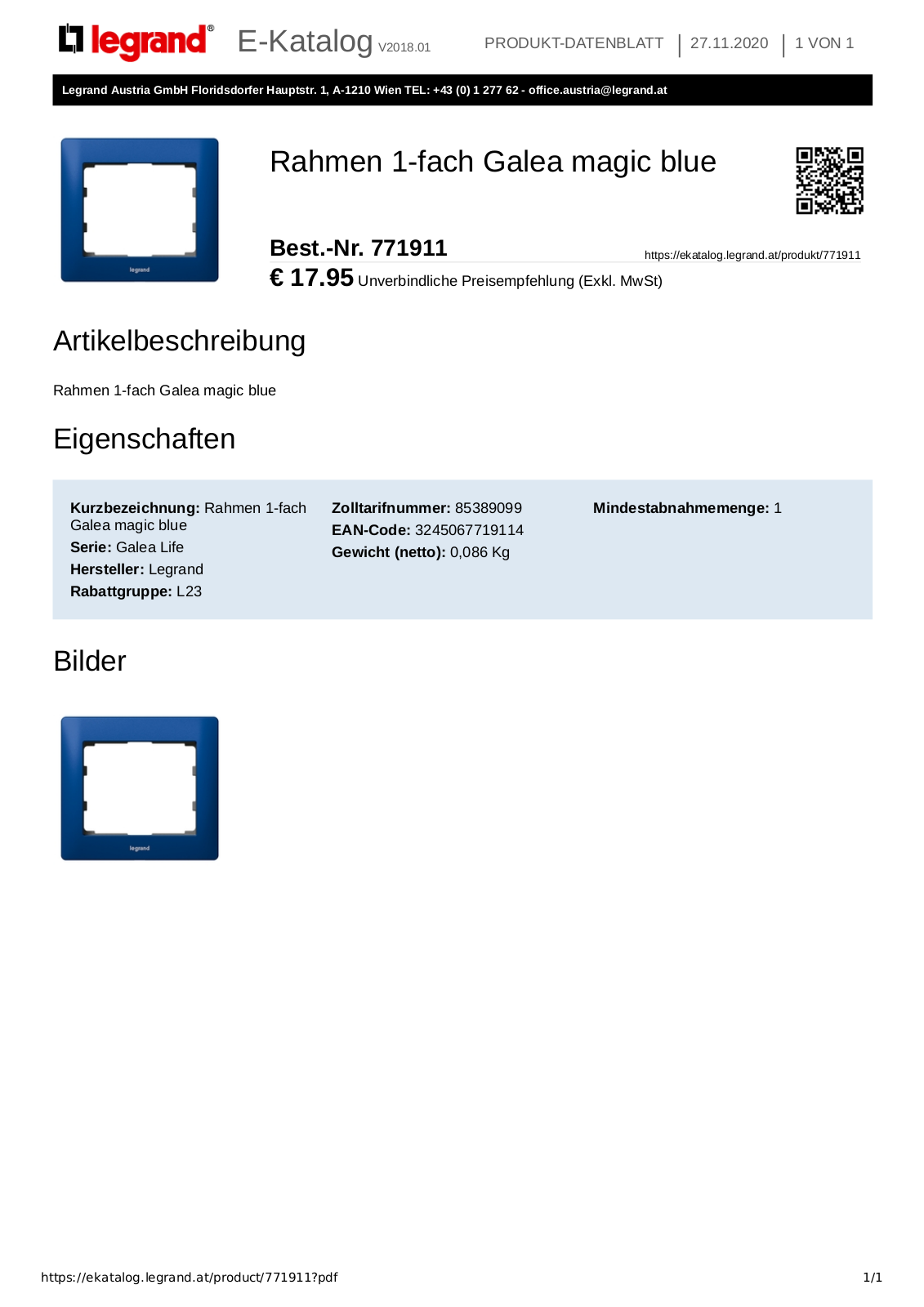 Legrand 771911 User Manual - ManualMachine.com