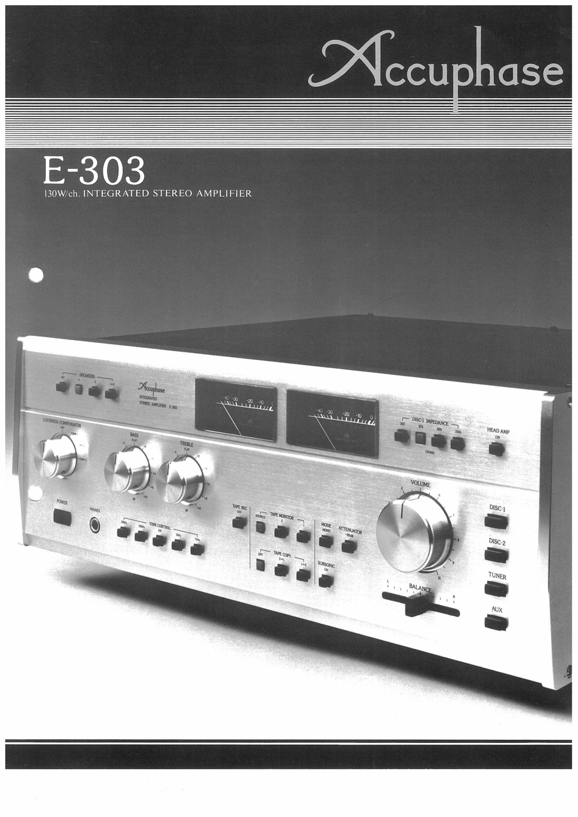 Accuphase E-303 Brochure