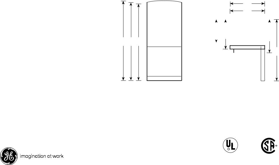 GE GDE23ETE Specification