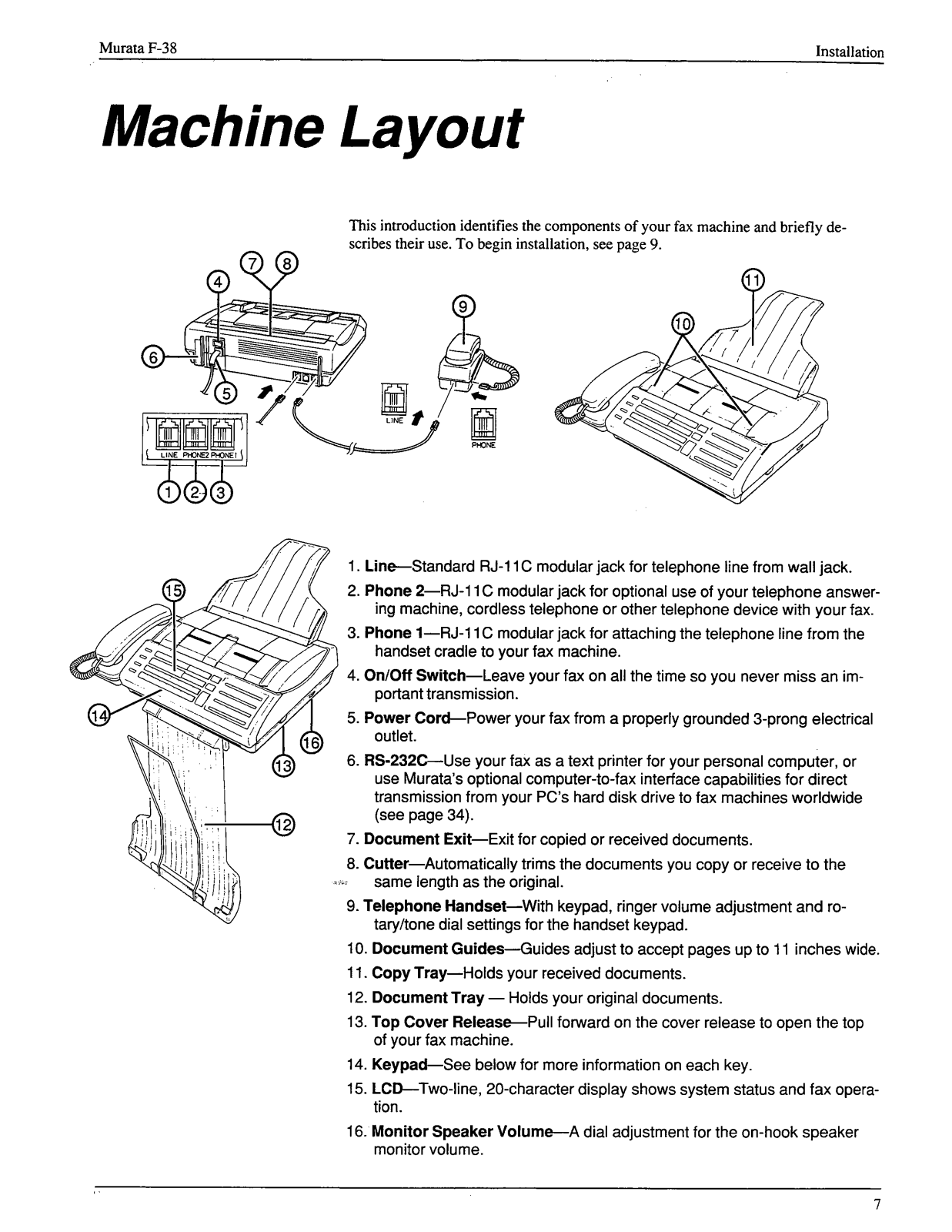 Muratec F-38 User Manual part 2