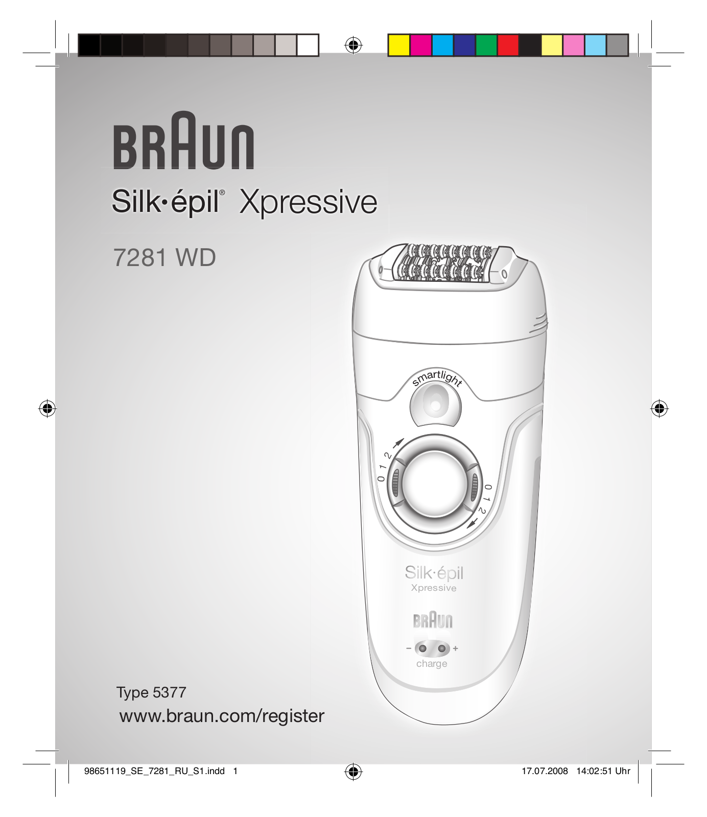 Braun SE 7281 User Manual