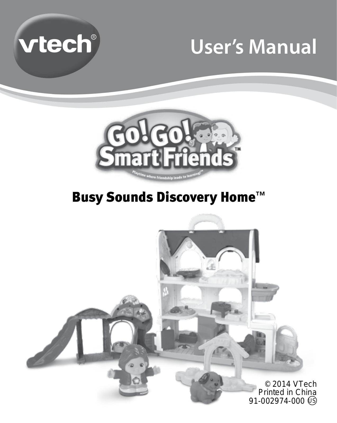 VTech Busy Sounds Discovery Home Owner's Manual