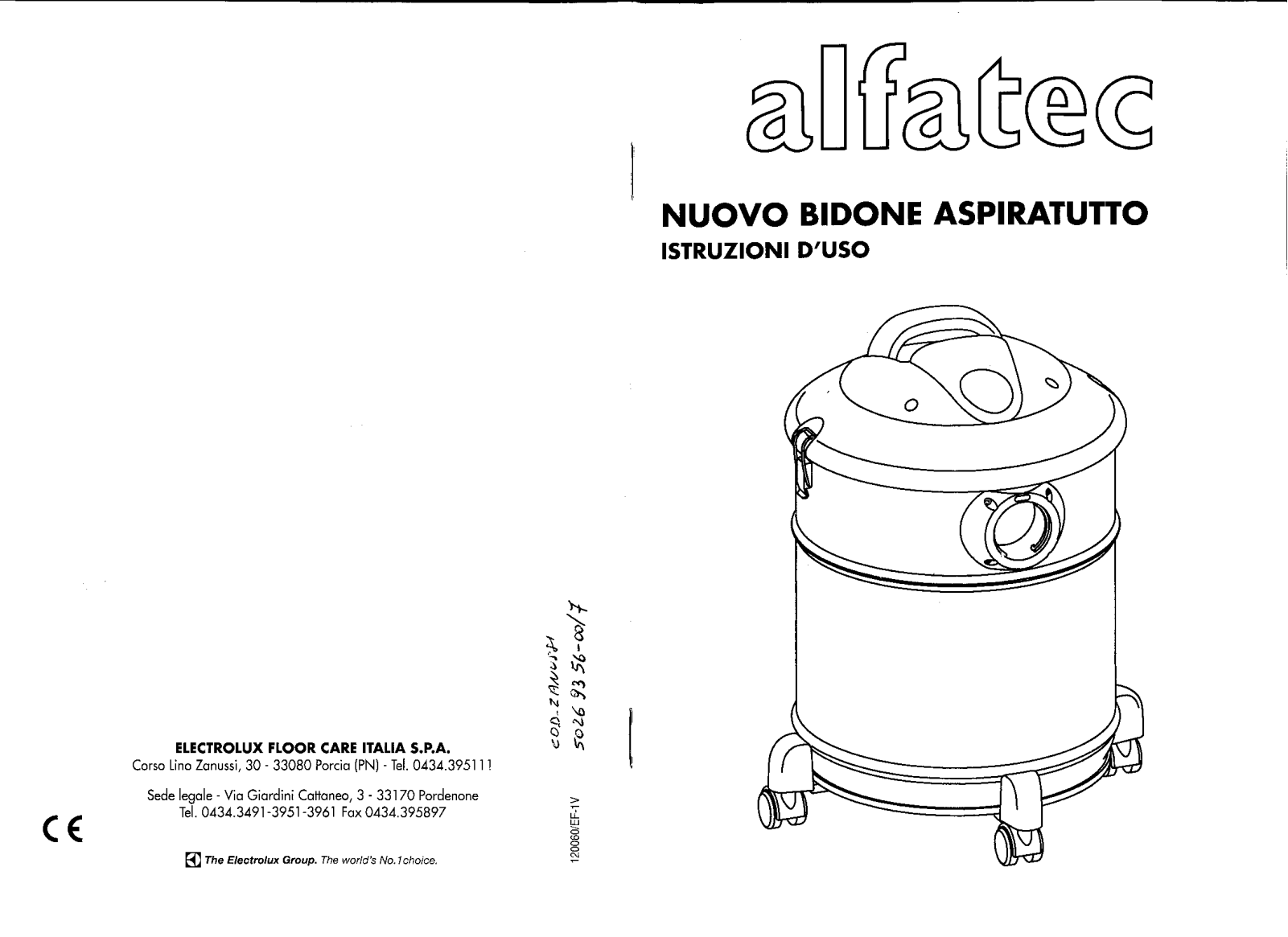 Alfatec A80WD, AD80 User Manual