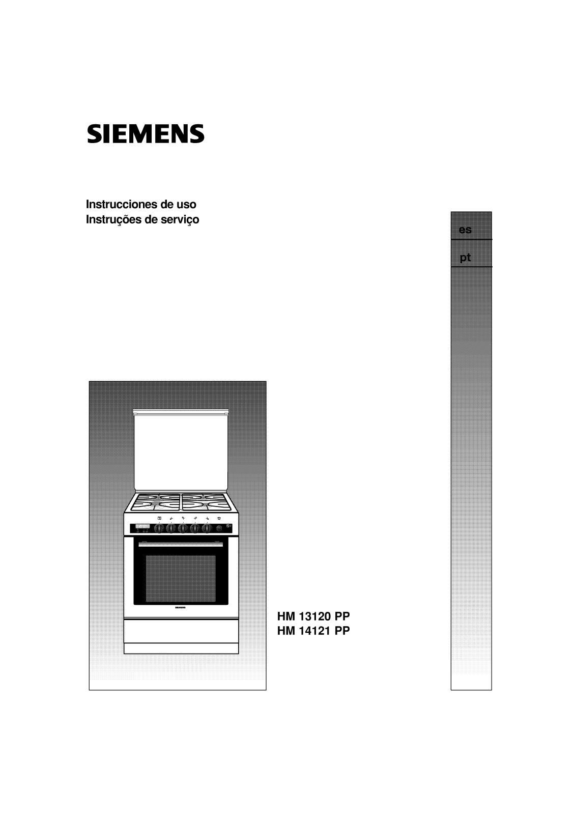 Siemens HM14121PP, HM13120PP Manual