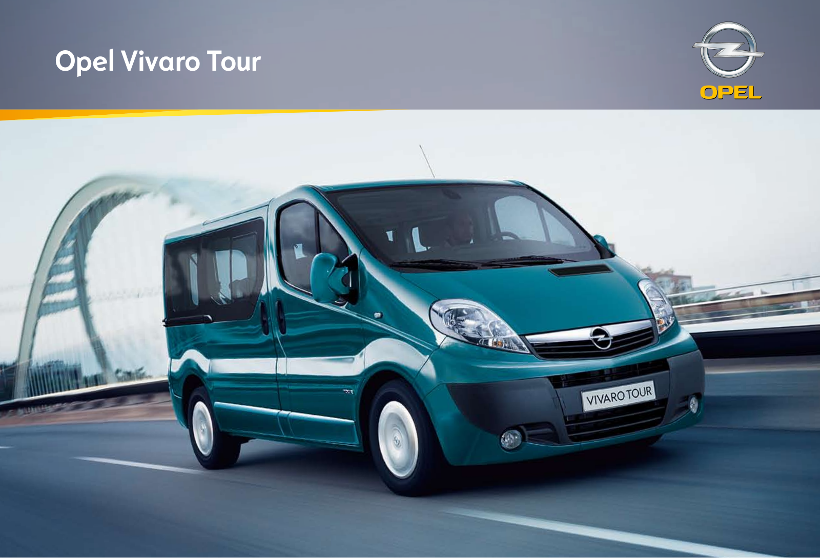 Opel VIVARO TOUR BROCHURE