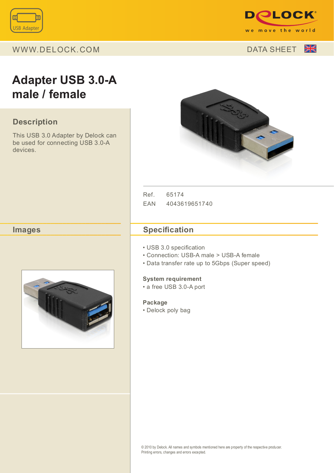 DeLOCK 65174 User Manual