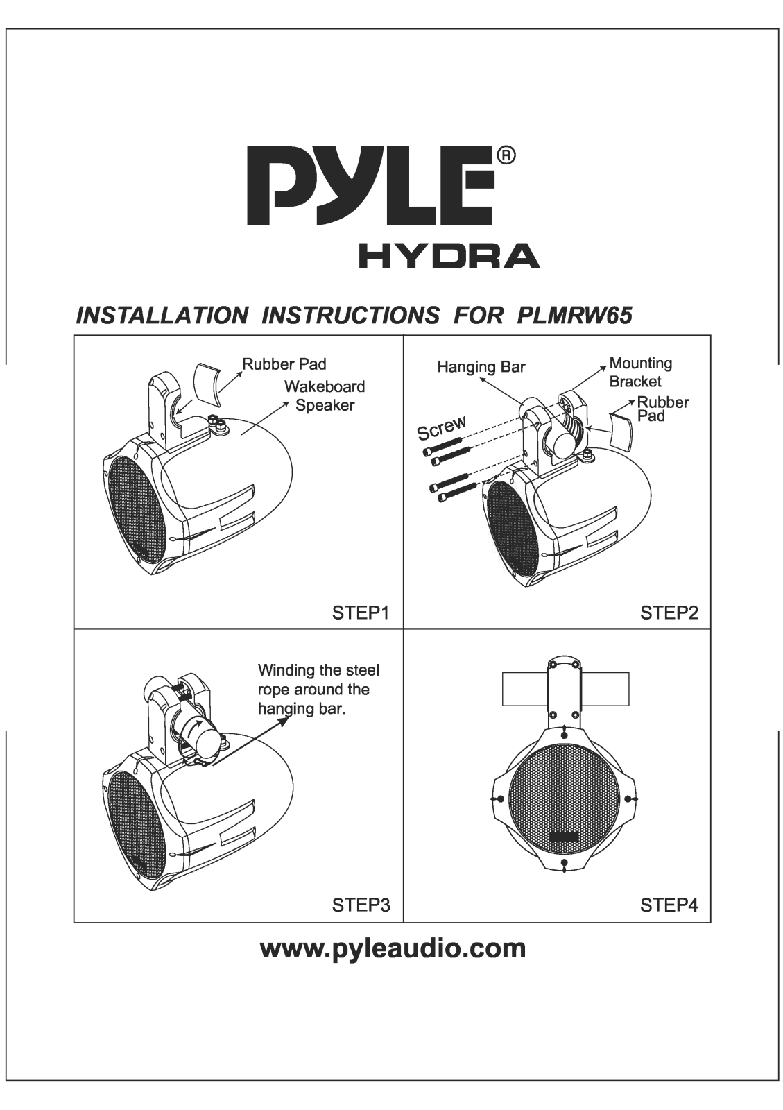 Pyle PLMRW-65 Owners manual