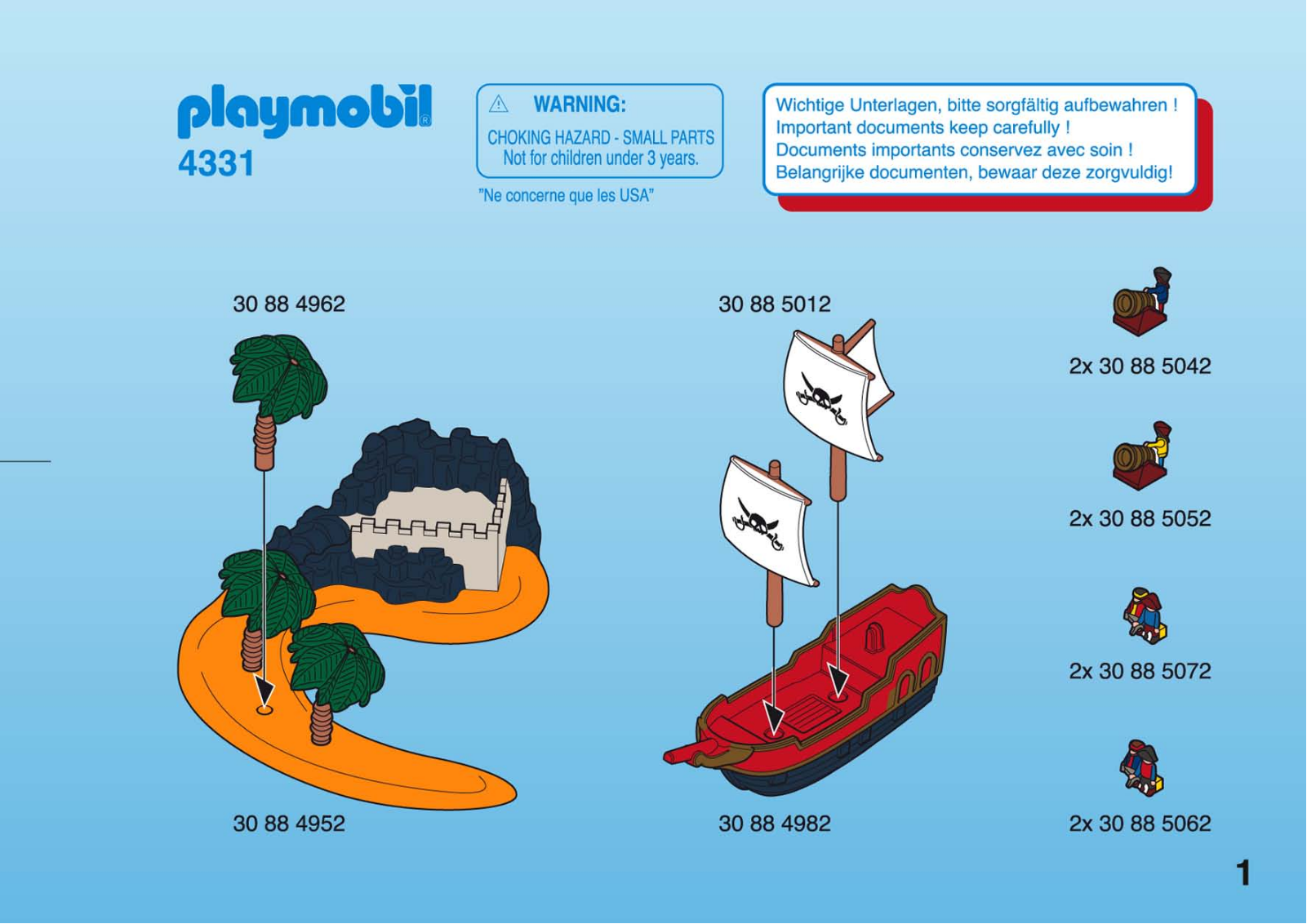 Playmobil 4331 Instructions