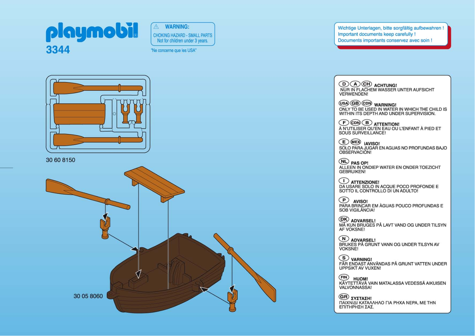 Playmobil 3344 Instructions