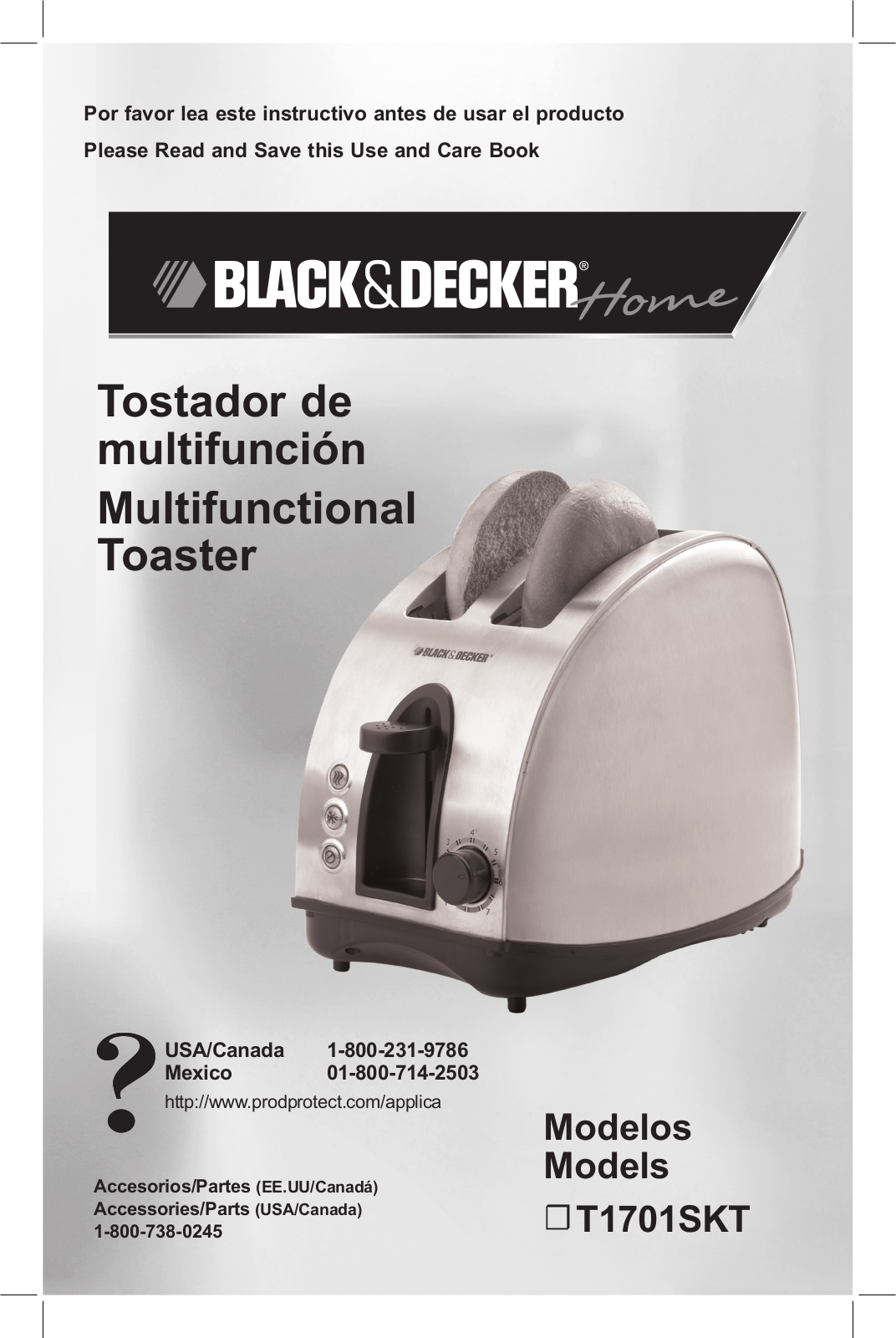 Black & Decker T1701SKT User Manual