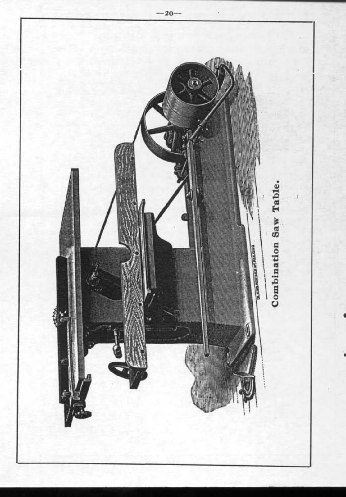 Crescent Machine 1903 - Crescent Combination Saw Table Table Saws - ManualMachine.com
