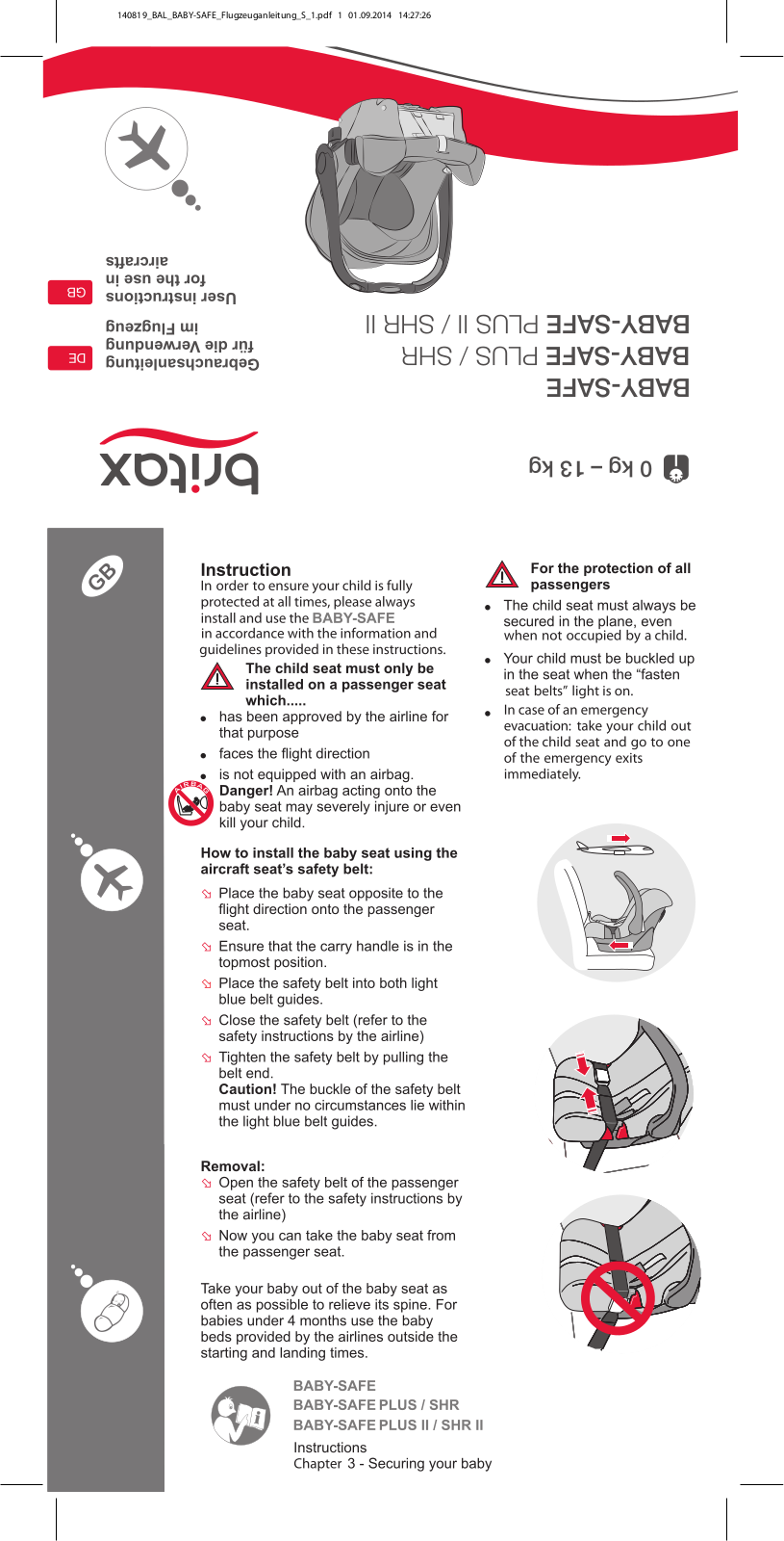 Britax/Römer Baby-Safe User Manual