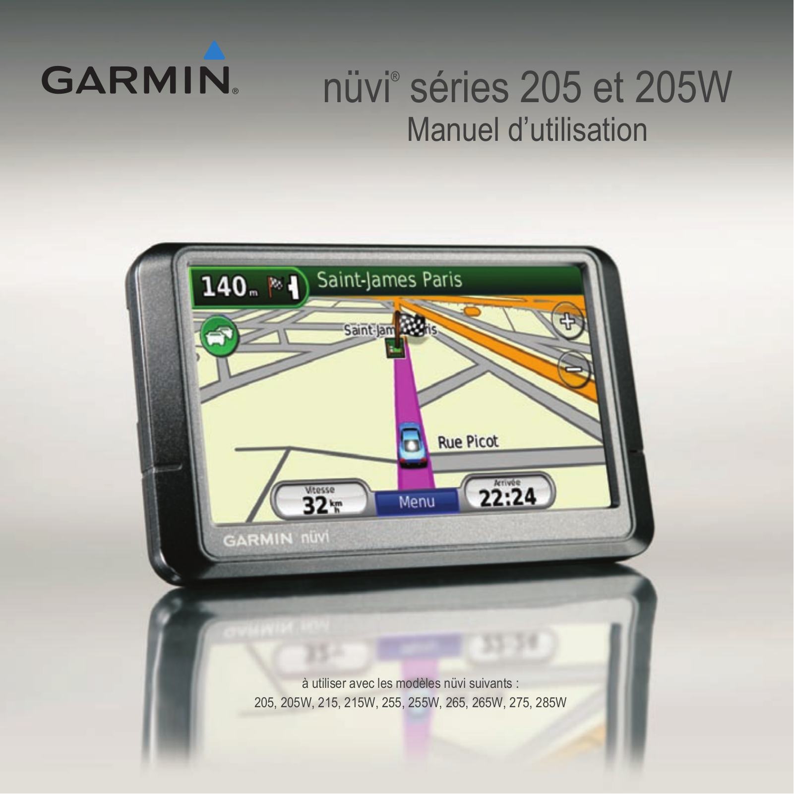 GARMIN nüvi 215 BT User Manual