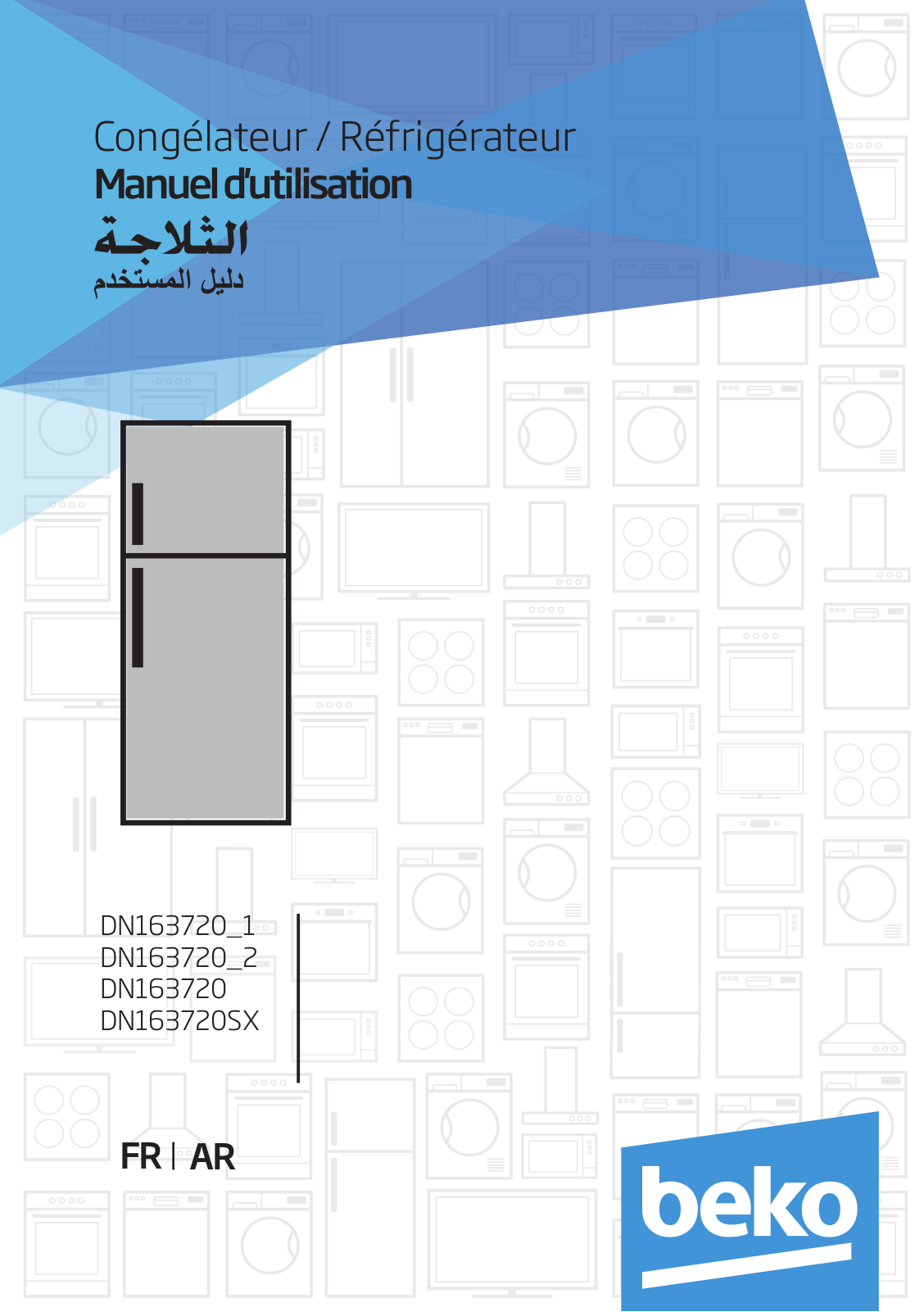 Beko DN163720_1, DN163720_2, DN163720, DN163720SX User manual