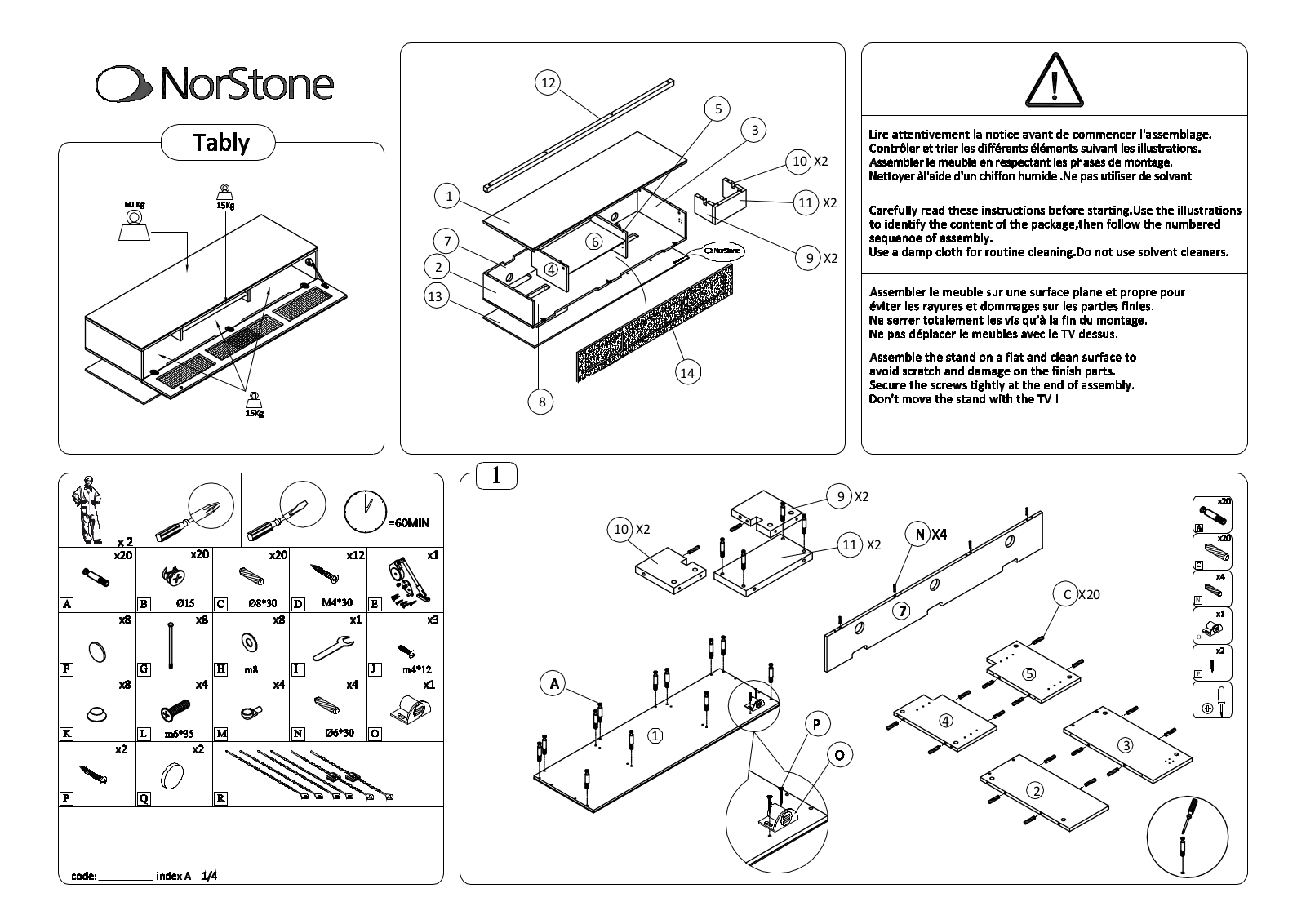 Norstone Tably User guide - ManualMachine.com
