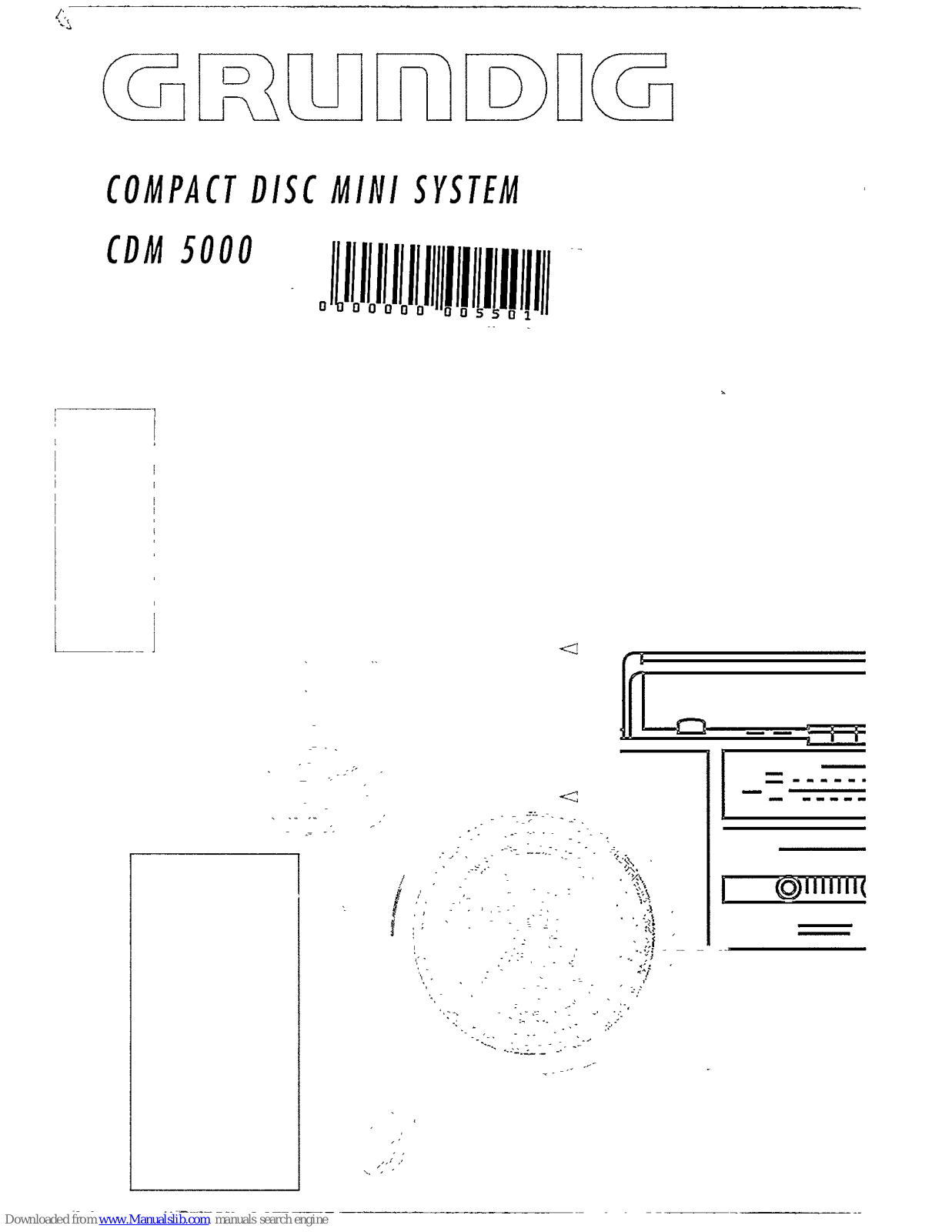 Grundig CDM5000 User Manual