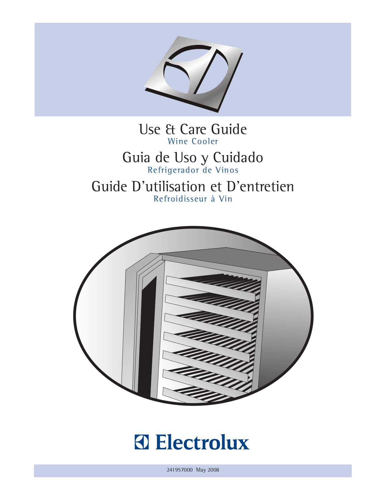 Electrolux 241957000 User Manual