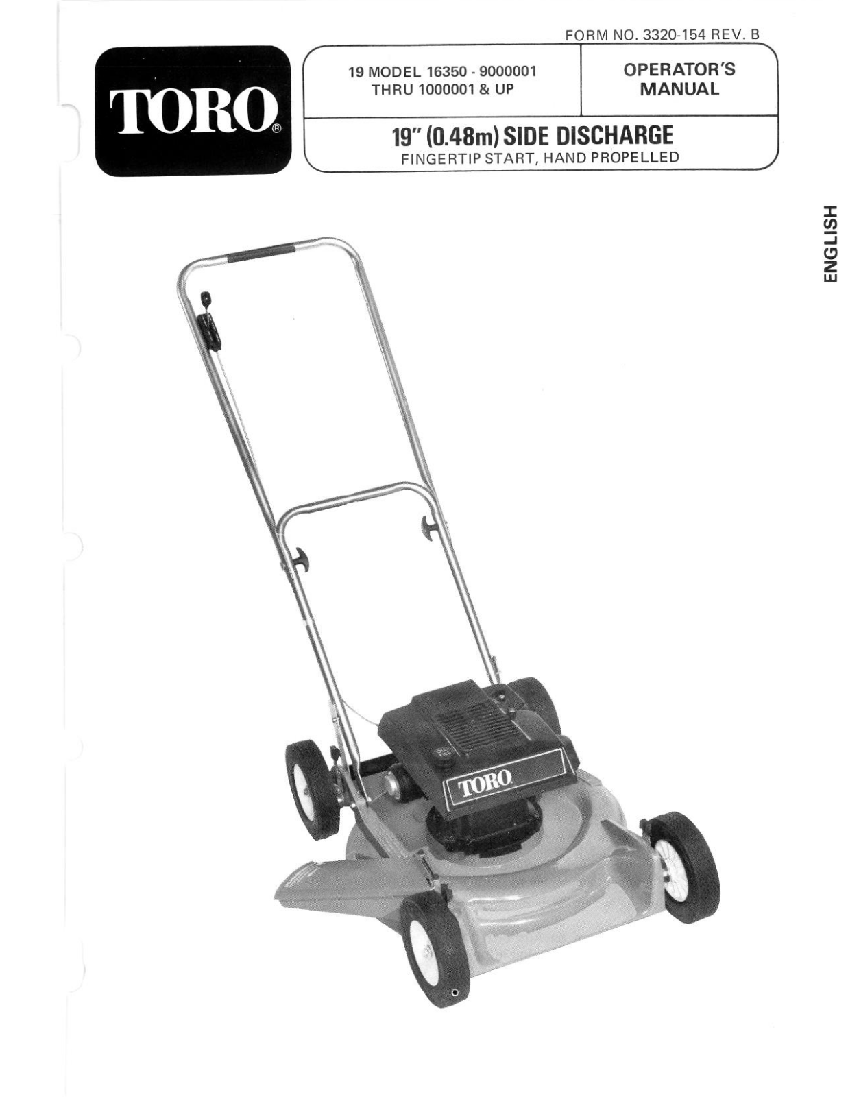 Toro 16350 Operator's Manual