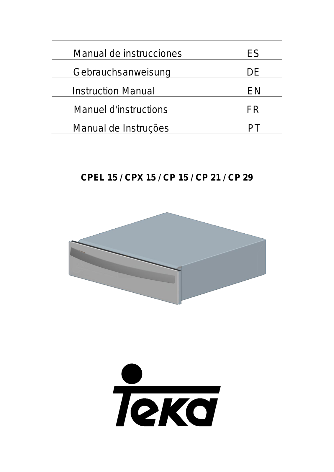 Teka CPEL 15 User Manual