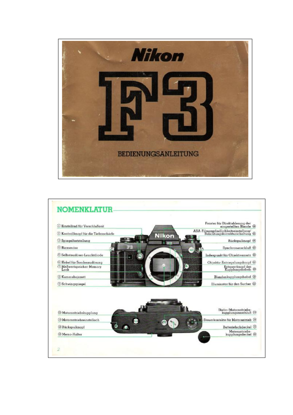 Nikon F3 User Manual