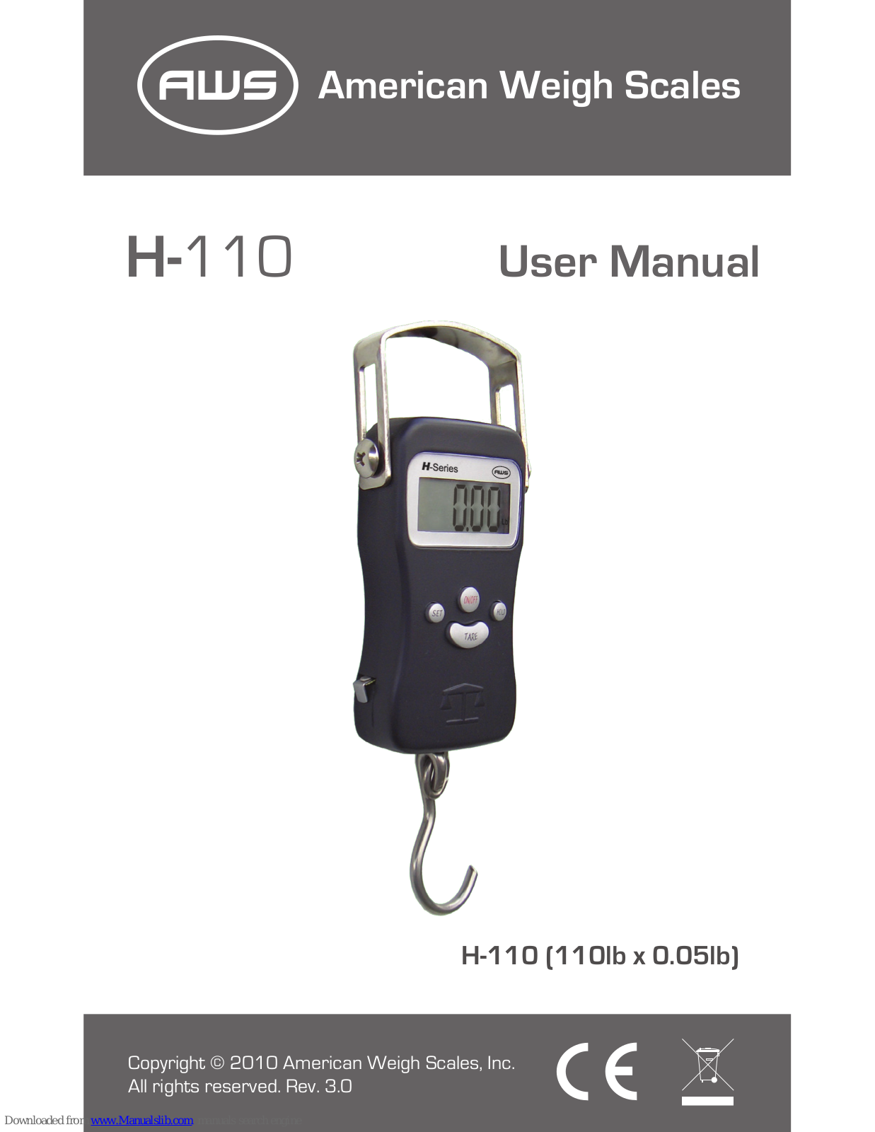 AWS H-110 User Manual