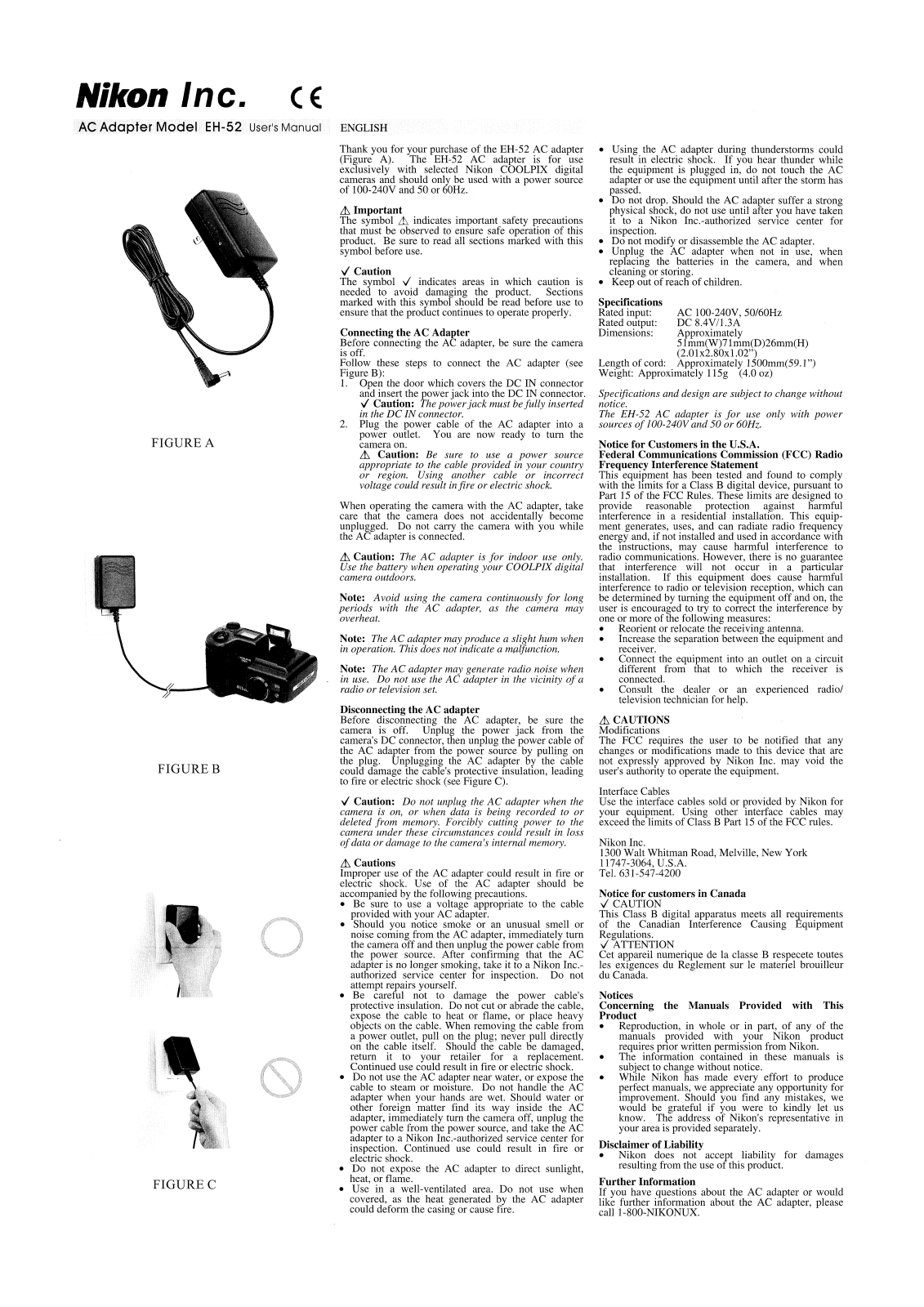 Nikon EH-52 User Manual