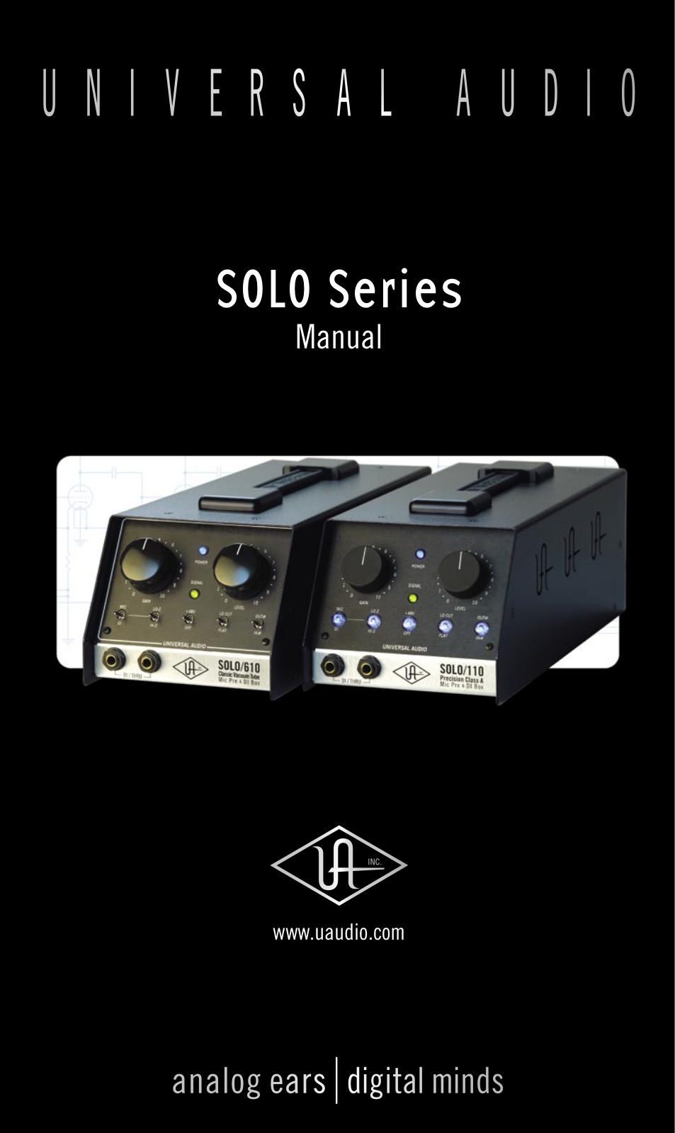 Universal audio SOLO User Manual