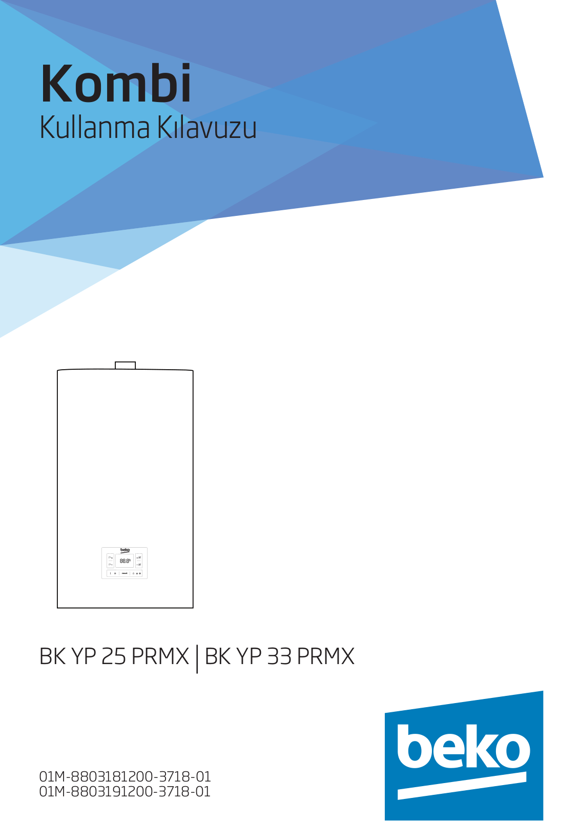 Beko BK YP 25 PRMX, BK YP 33 PRMX User manual