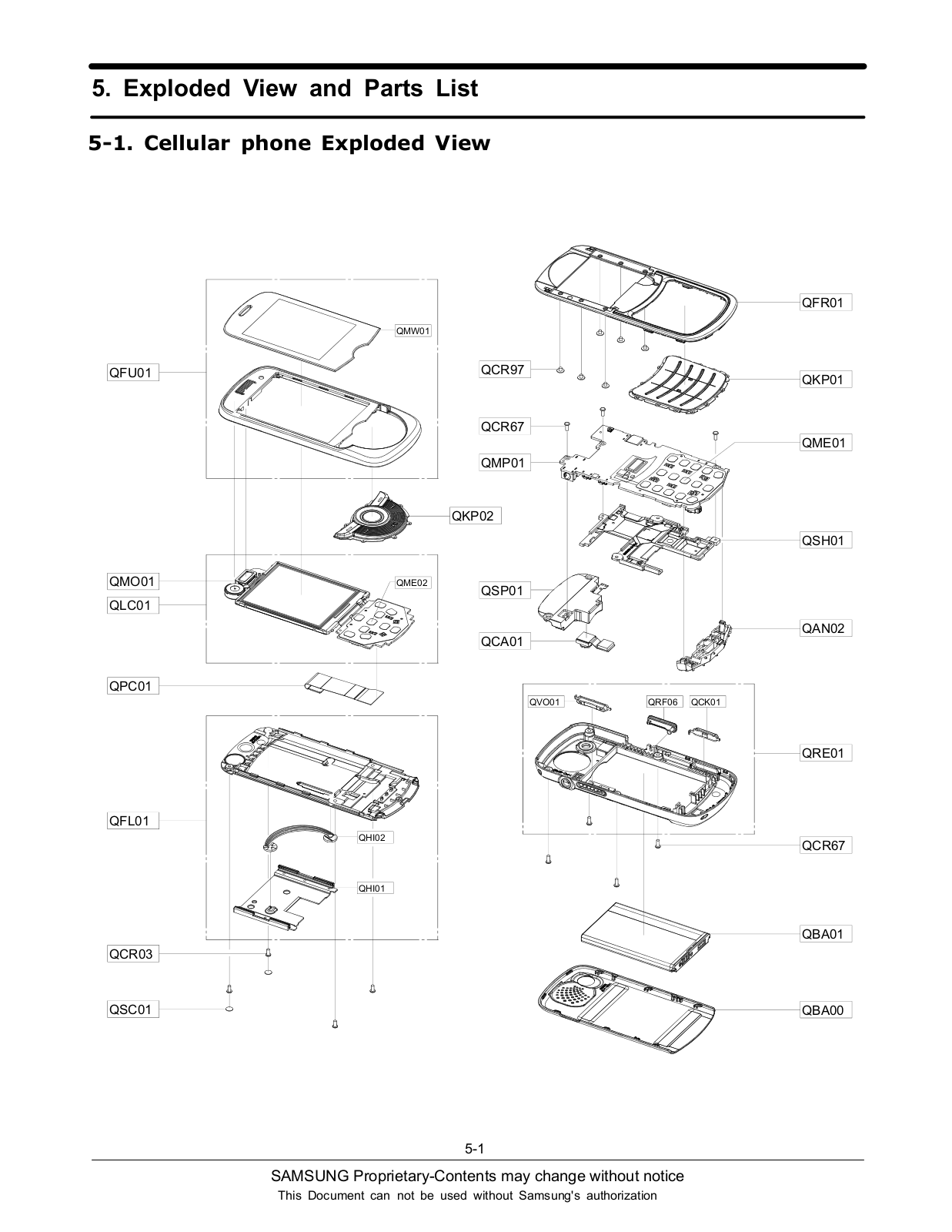 Samsung SGH-M2510, GT-M2510 EVAPL