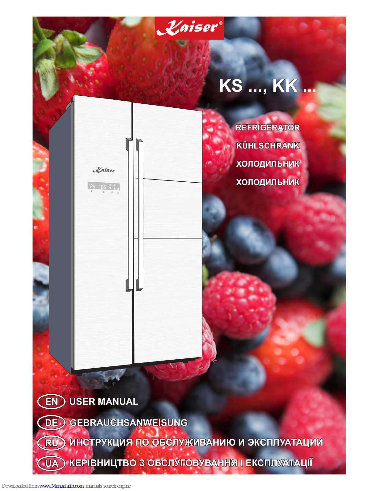 Kaiser KS 9, KK 6 User Manual