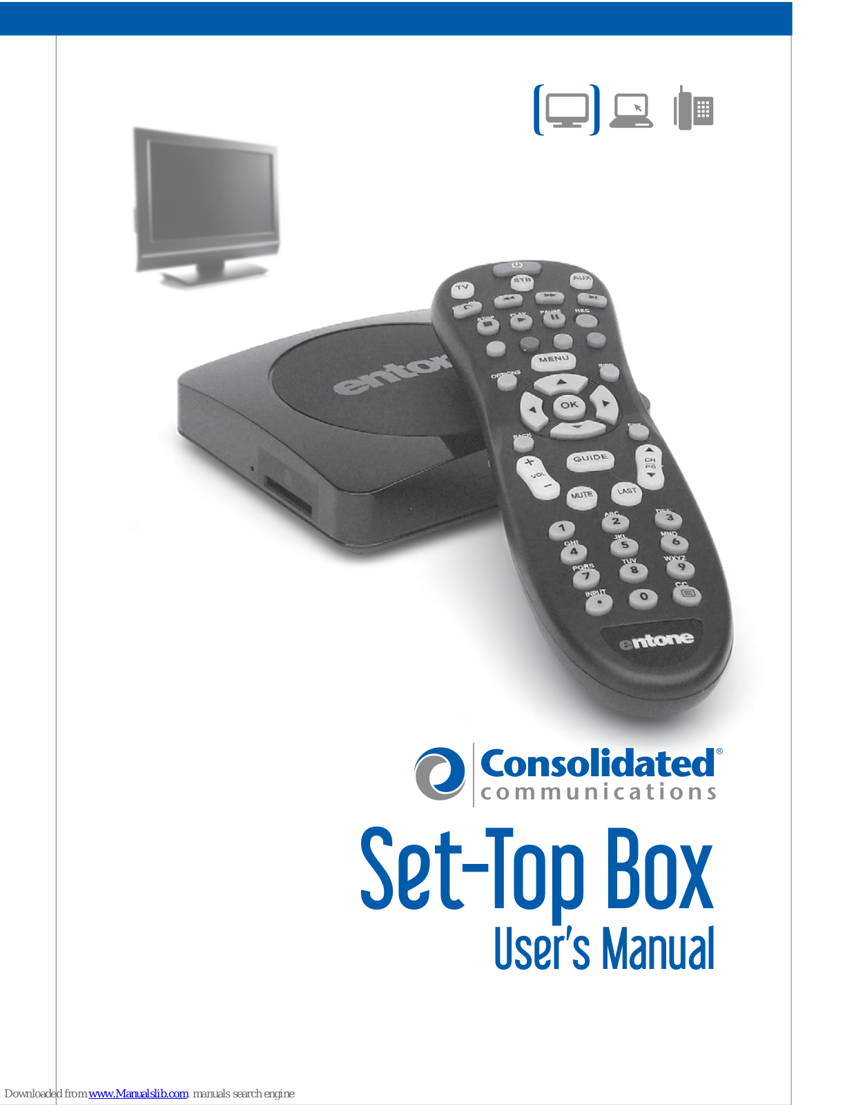 Consolidated Set-Top Box User Manual - ManualMachine.com