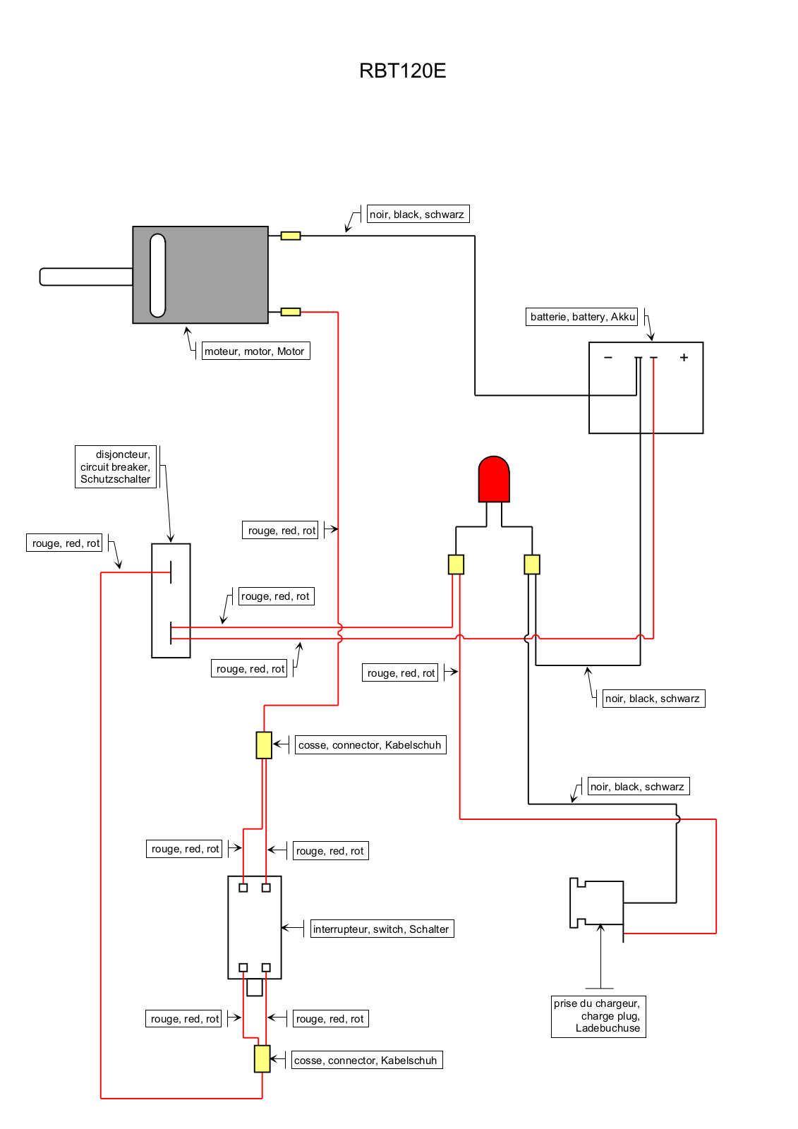 Ryobi RBT120E User Manual