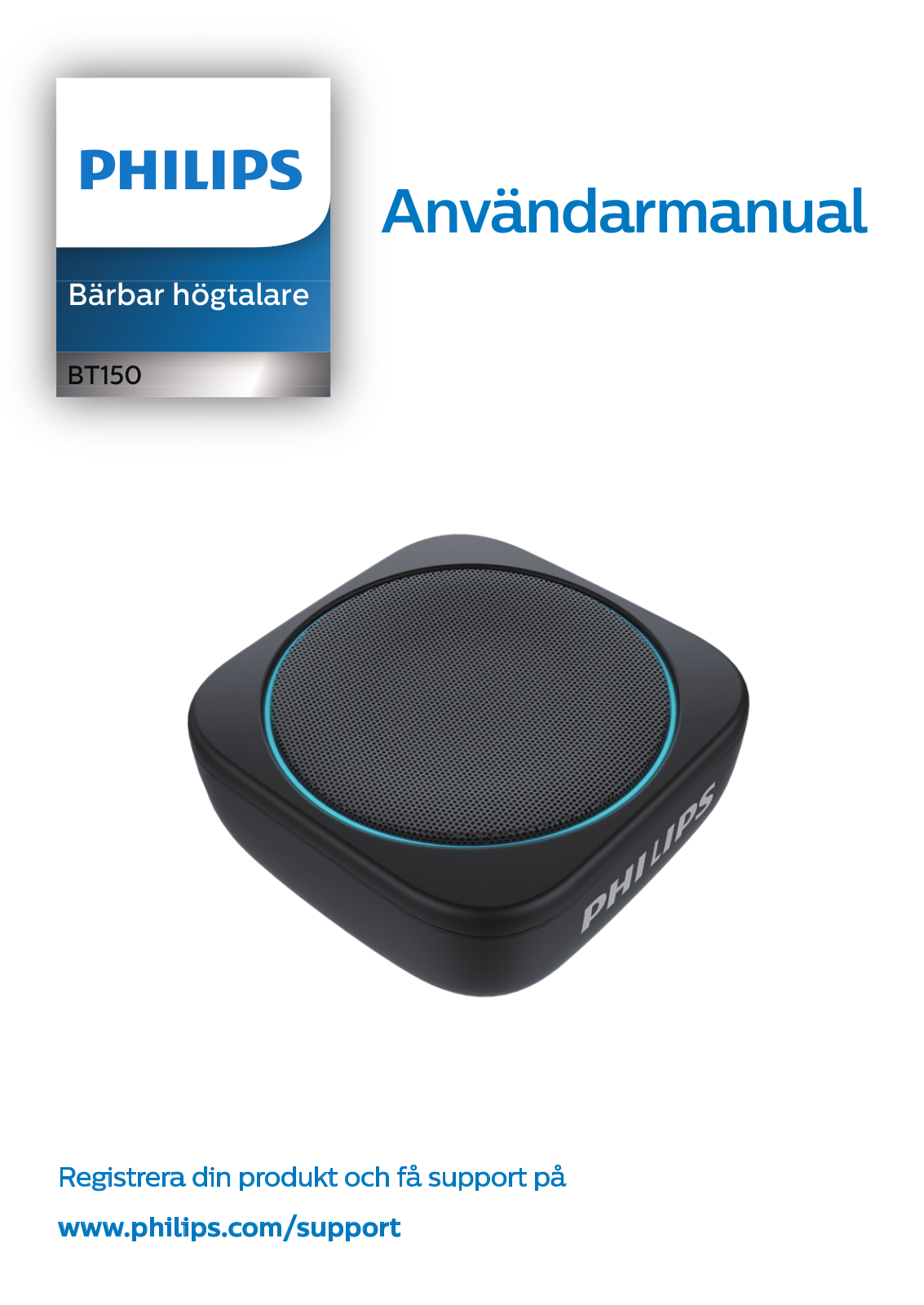 Philips BT150A/00, BT150B/00, BT150W/00 user manual