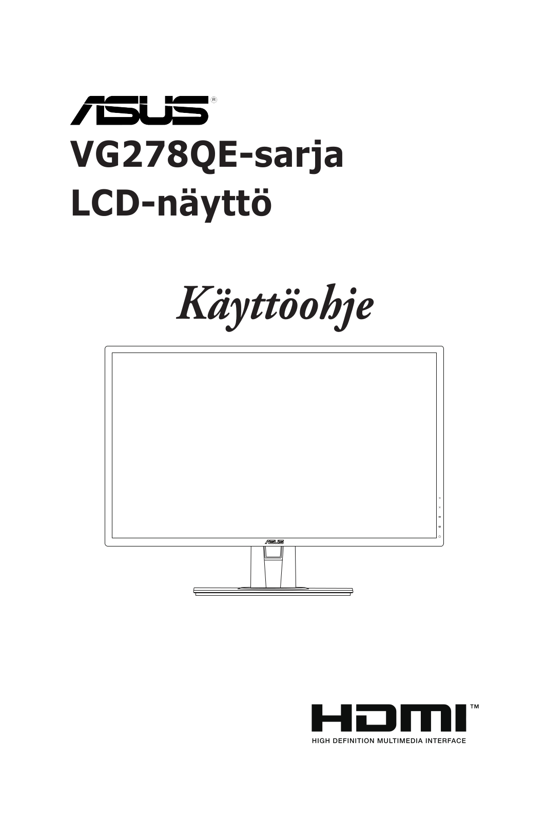 Asus VG278QE User Guide