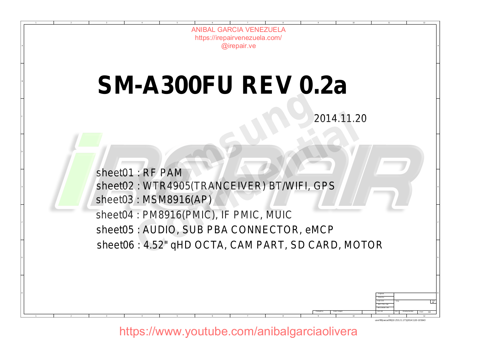 SAMSUNG SM-A300FU Service and repair manual