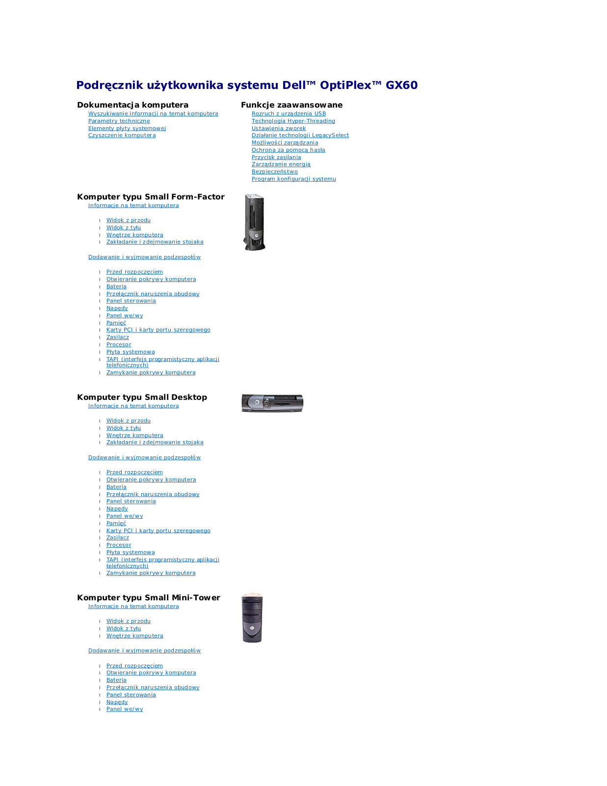 Dell OptiPlex GX60 User Manual