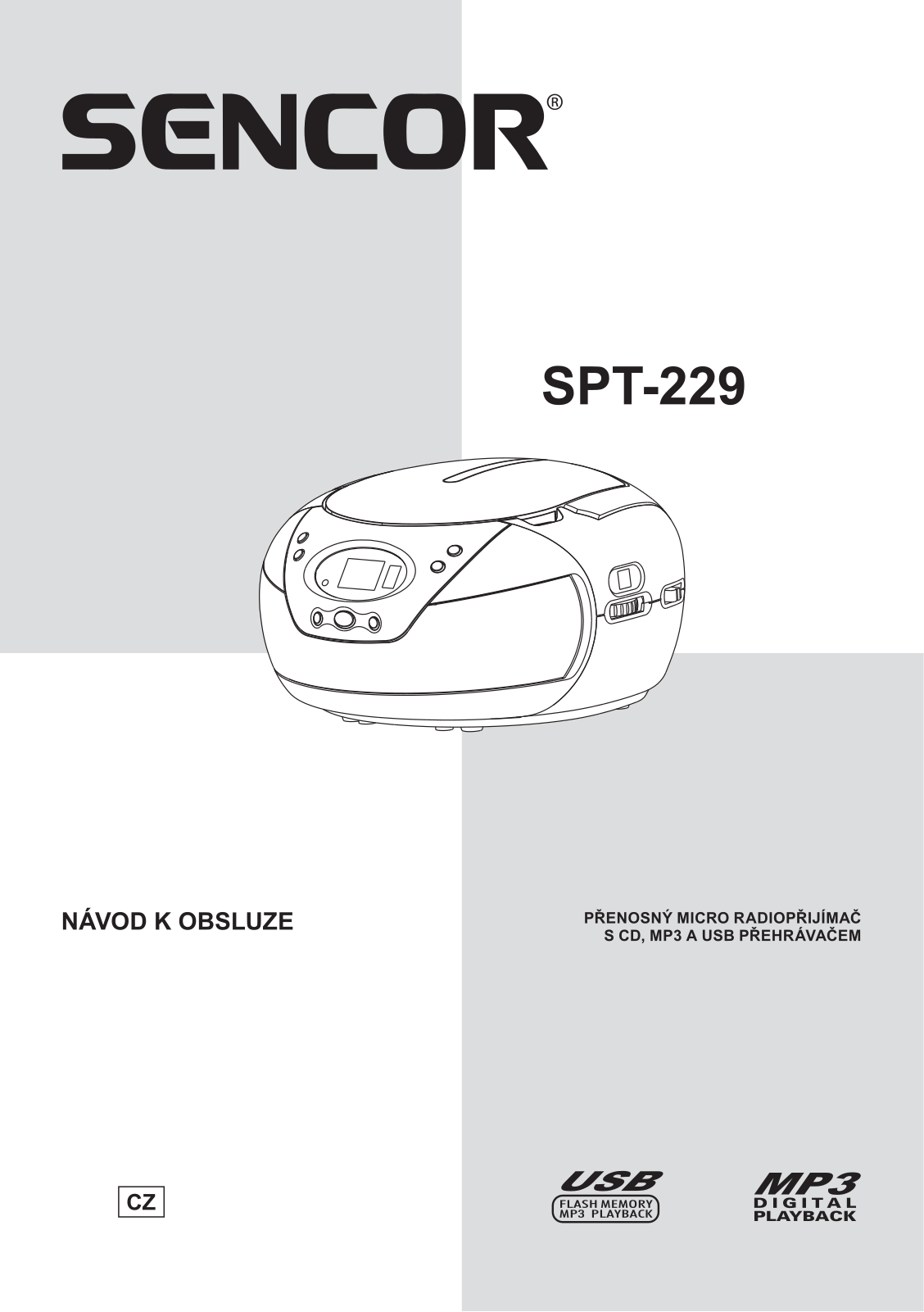 Sencor SPT 229 B User Manual