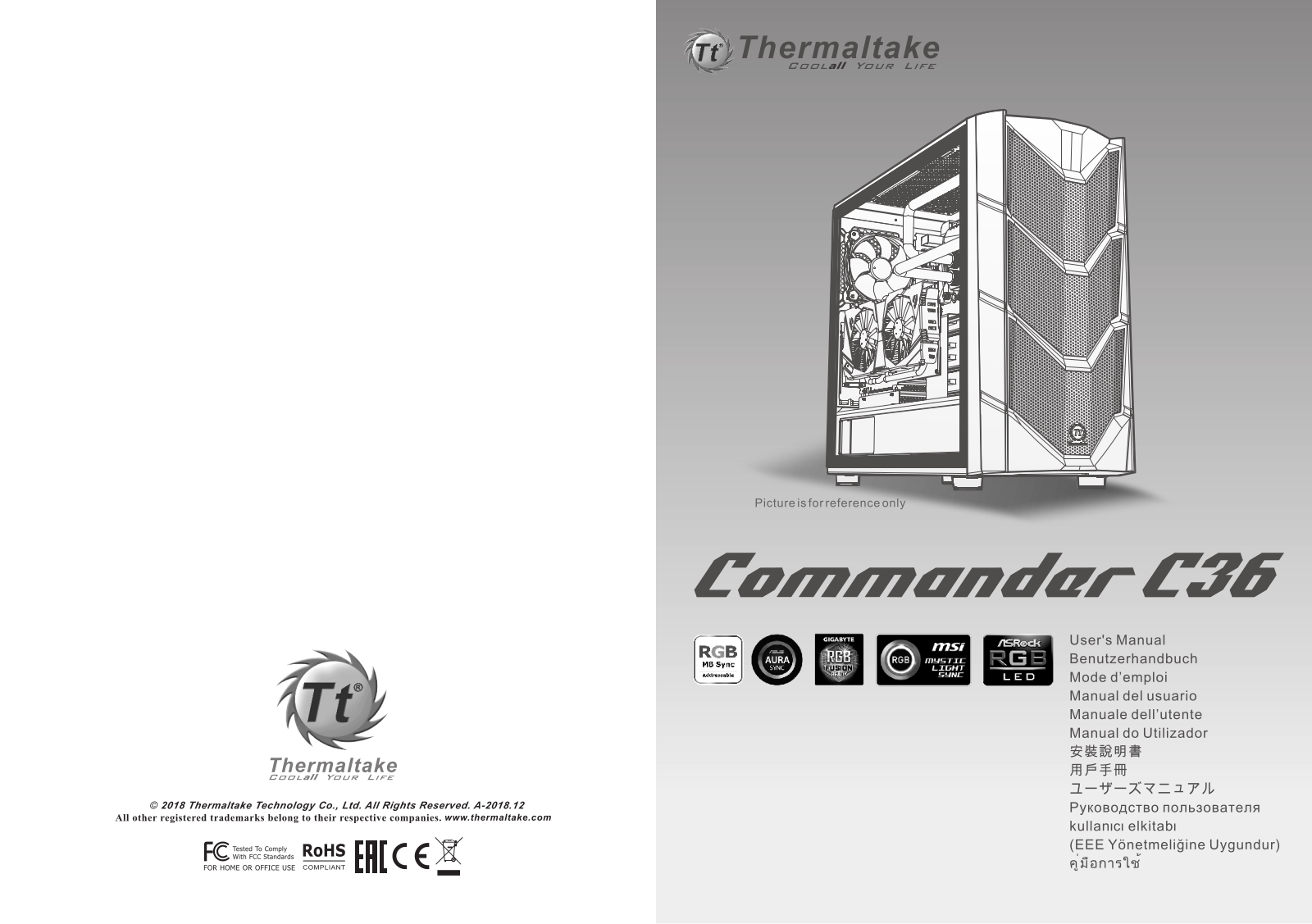 Thermaltake CA-1N7-00M1WN-00 User Manual