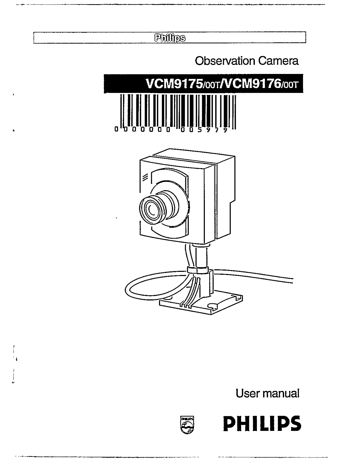 Philips VCM9175-00T, VCM9176-00T User Manual