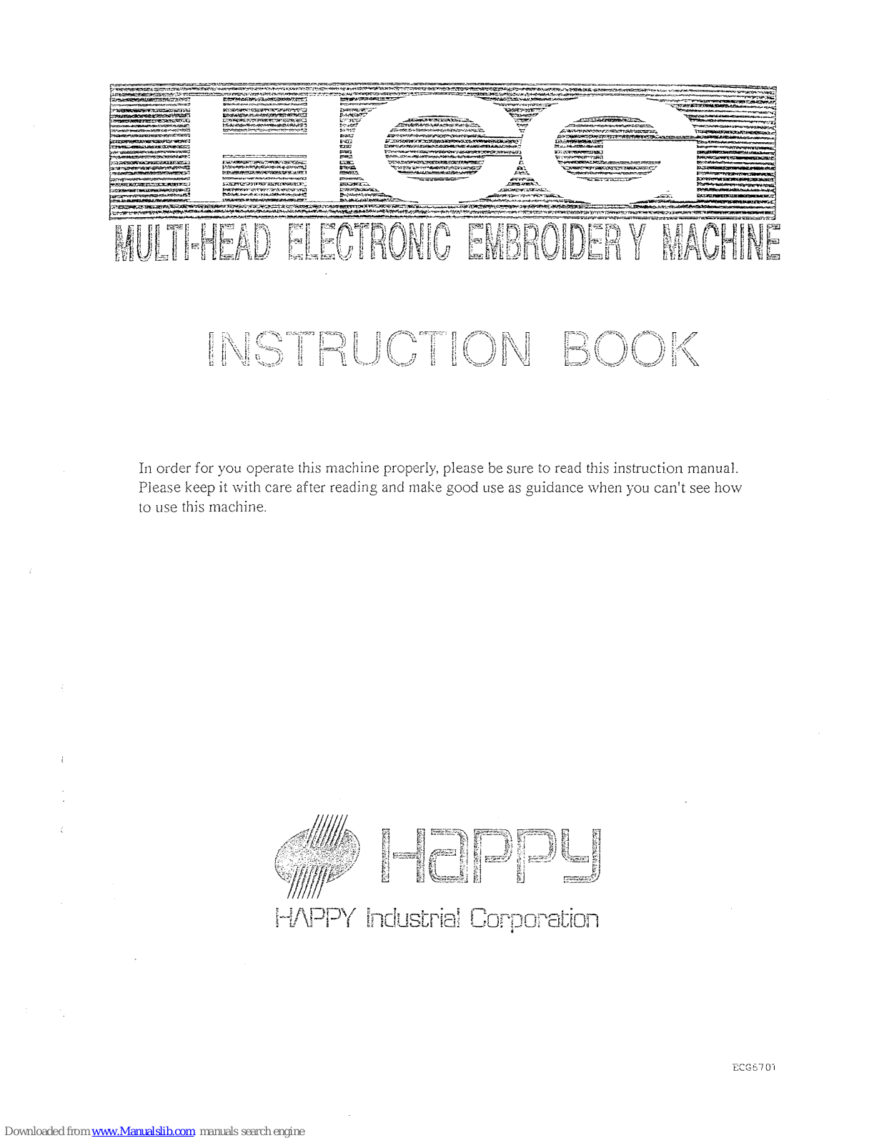 Happy HCG Instruction Book