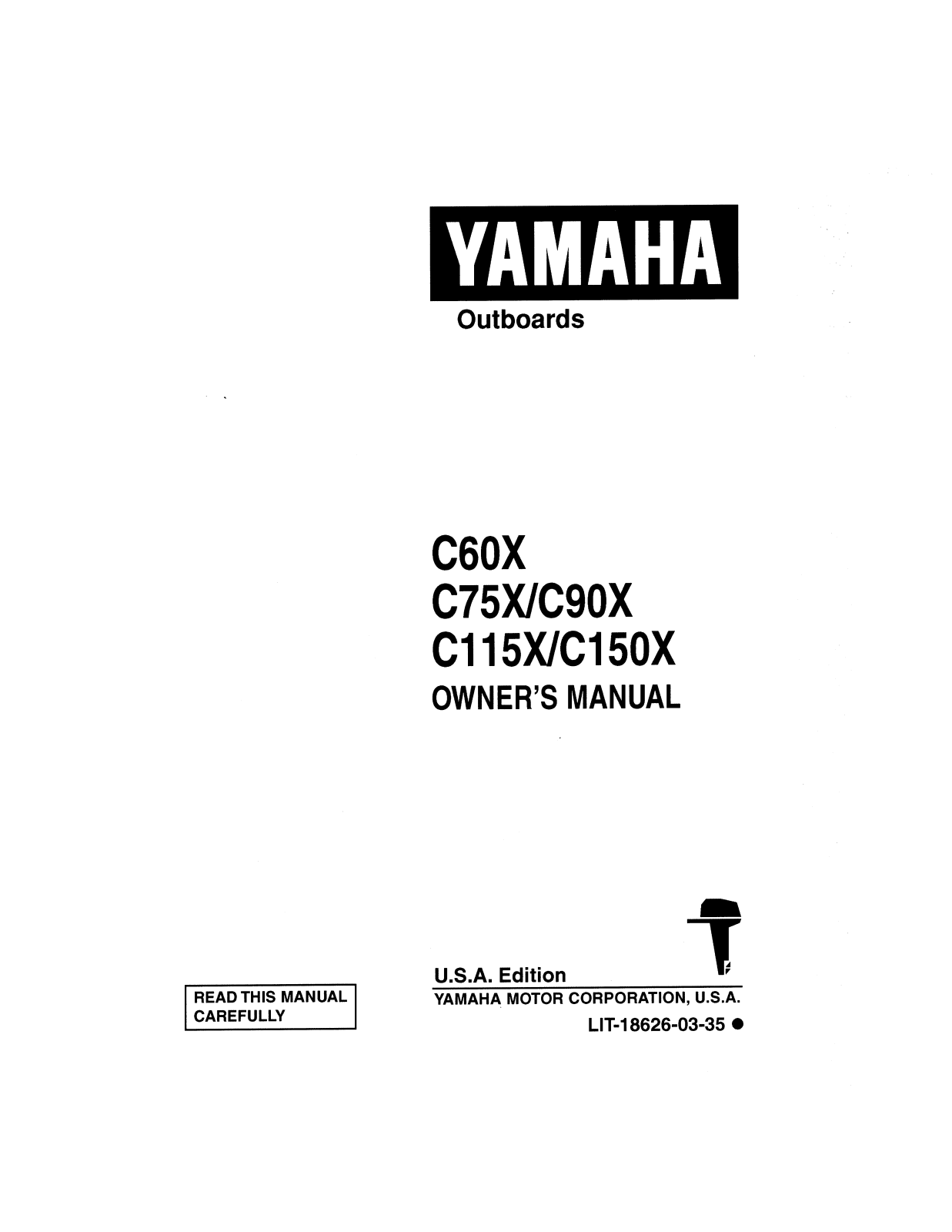 Yamaha C60X, C75X, C90X, C115X, C150X User Manual