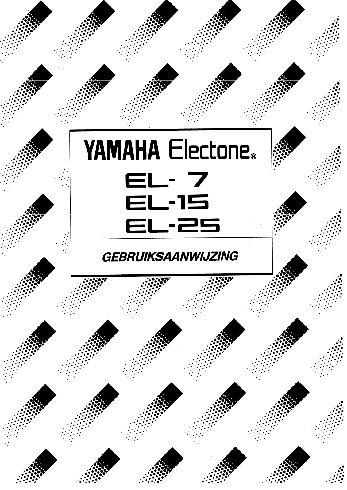 Yamaha EL-25 User Manual